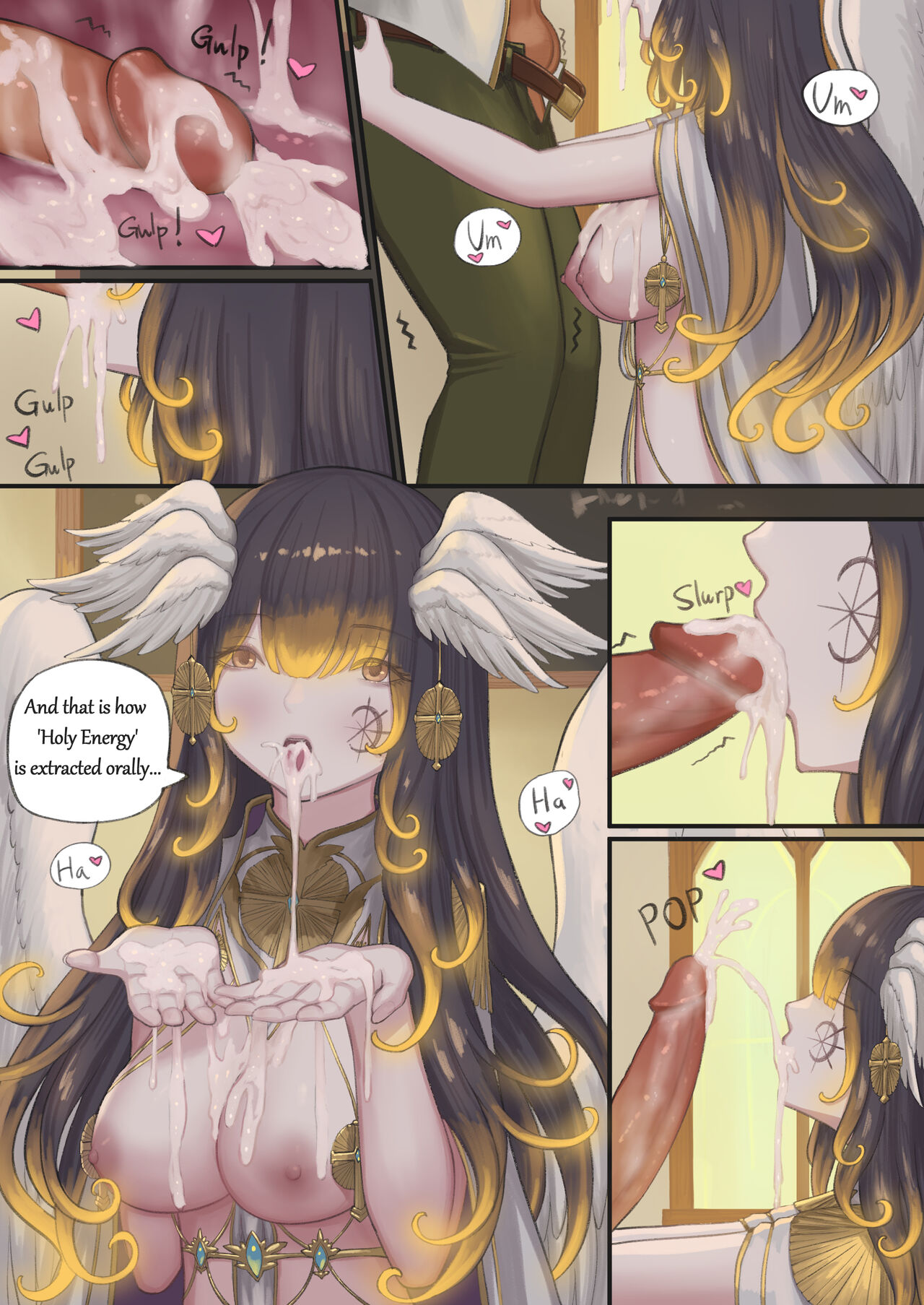 [Rinmo]My Holy Magic Teacher Wants My Cum! Page 12