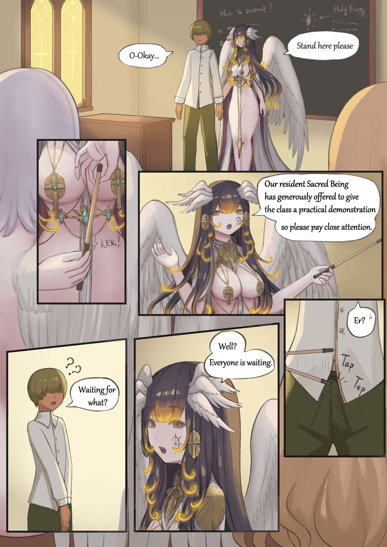 [Rinmo]My Holy Magic Teacher Wants My Cum! Page 5