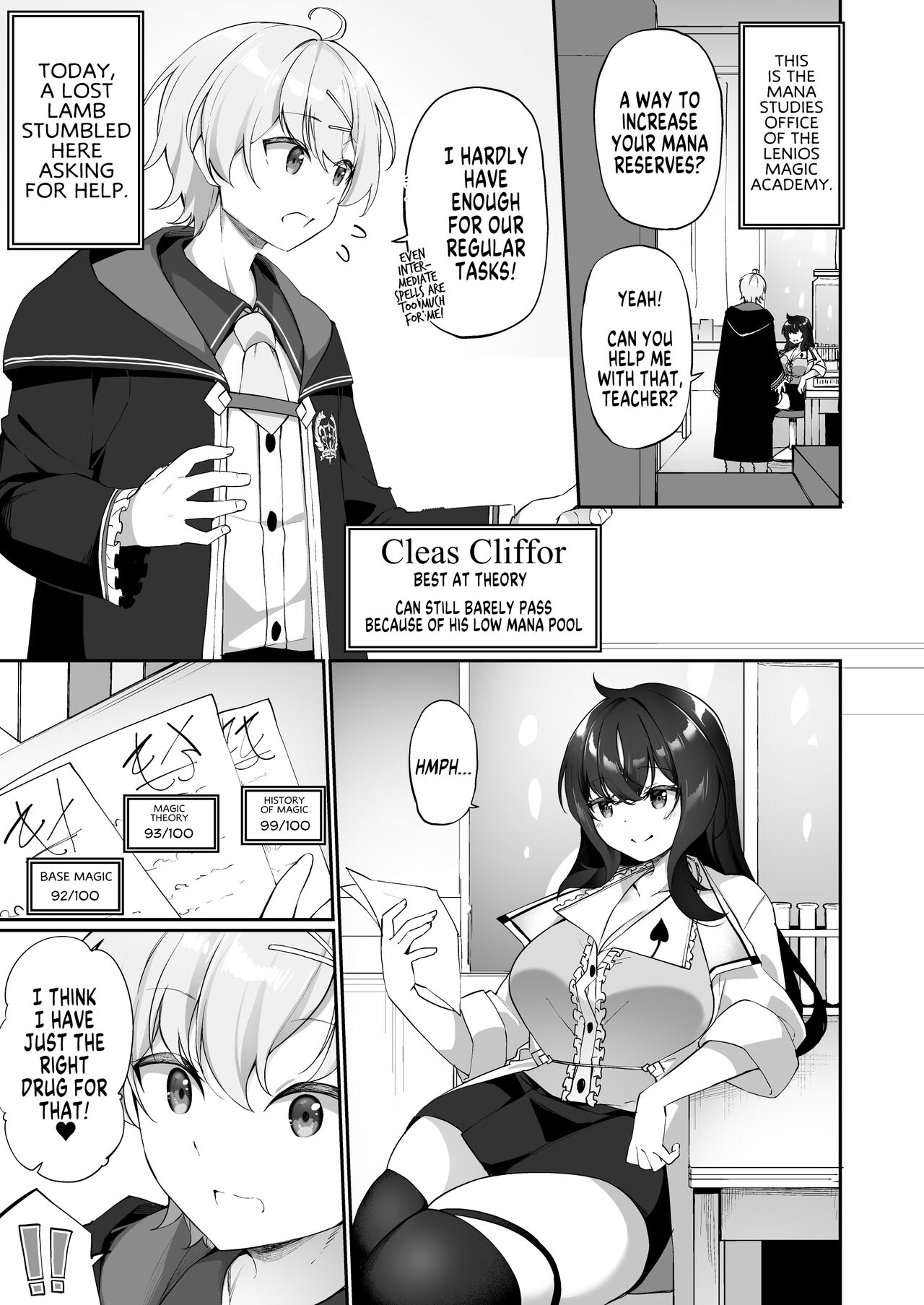 [Slime no Kanmuri (Kanmuri)]Sinyaku TS: Mahou Seikatsu! | New TS Drug! My Life As a Female Magic Student[English] [SachiKing] Page 3