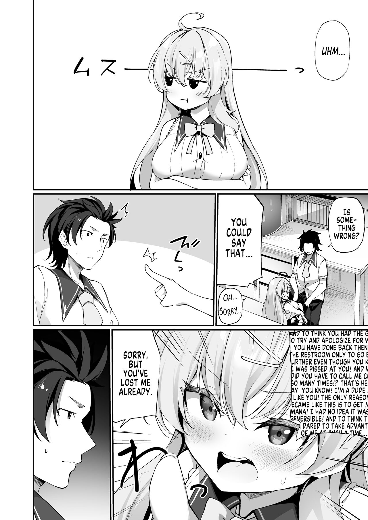 [Slime no Kanmuri (Kanmuri)]Sinyaku TS: Mahou Seikatsu! | New TS Drug! My Life As a Female Magic Student[English] [SachiKing] Page 36
