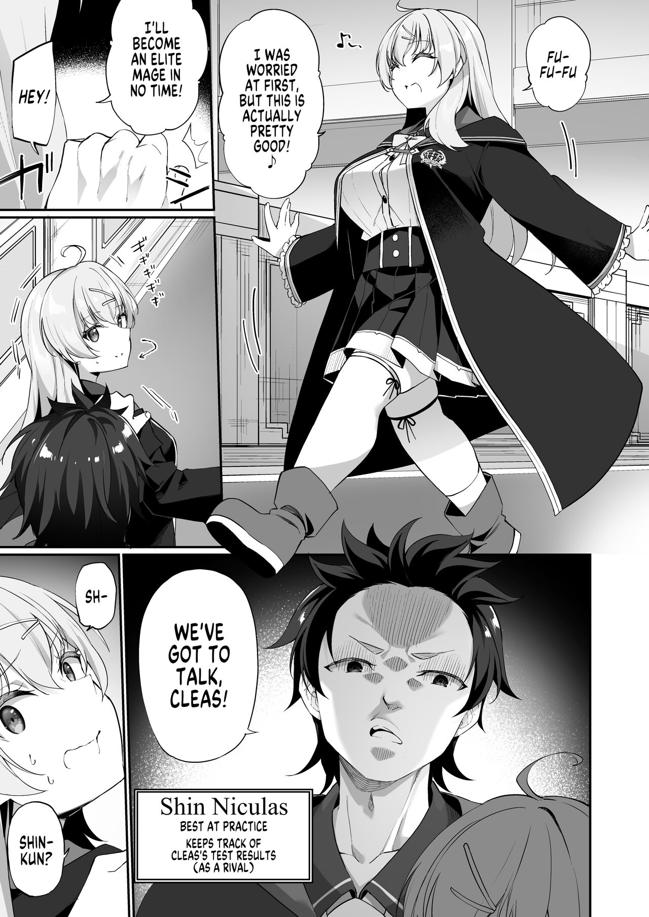 [Slime no Kanmuri (Kanmuri)]Sinyaku TS: Mahou Seikatsu! | New TS Drug! My Life As a Female Magic Student[English] [SachiKing] Page 9
