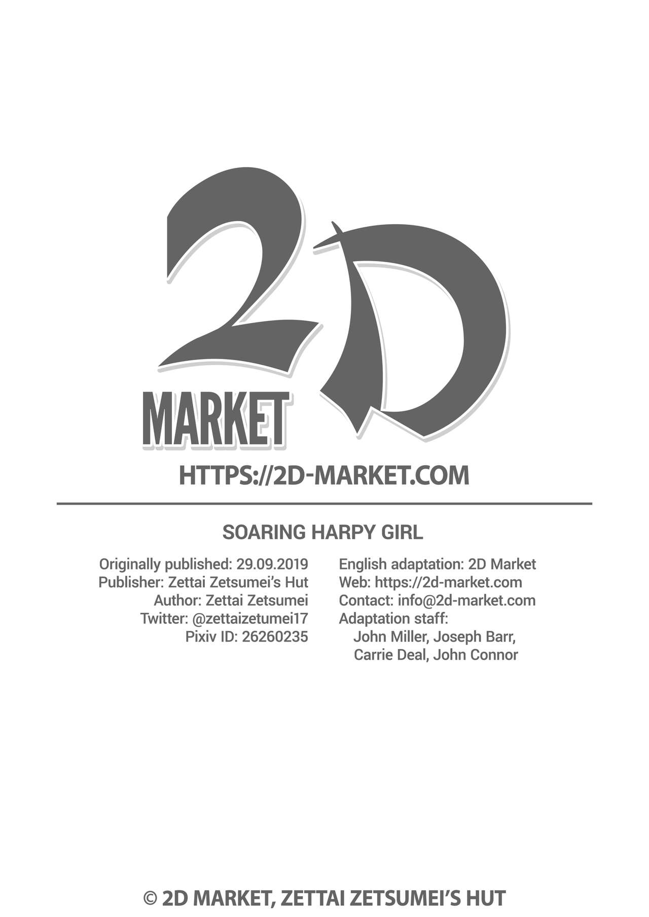 [Zettaizetumei]Buttobi! Harpy Girl｜Soaring Harpy Girl[English] {2d-market.com} [Decensored] Page 10