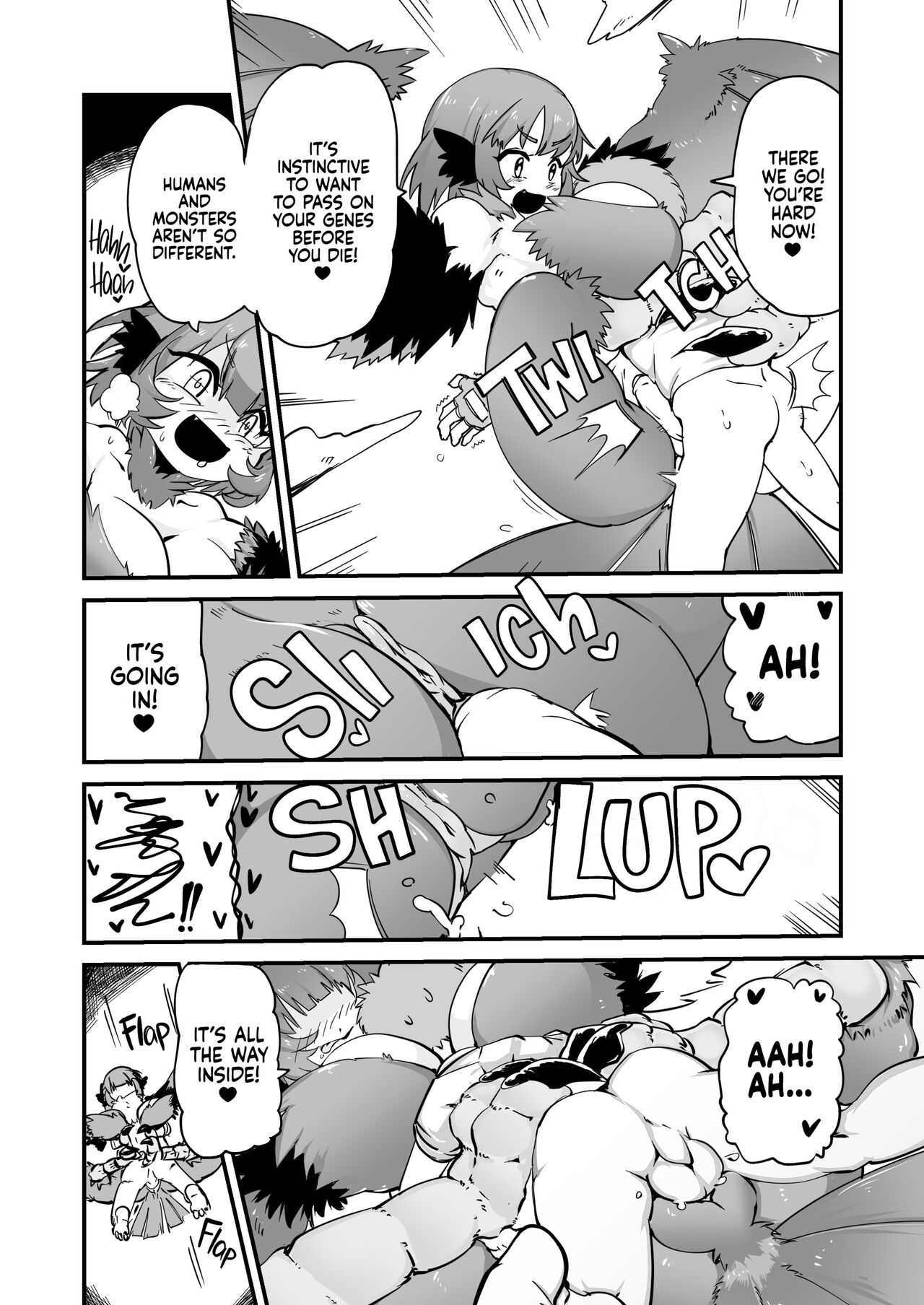 [Zettaizetumei]Buttobi! Harpy Girl｜Soaring Harpy Girl[English] {2d-market.com} [Decensored] Page 5