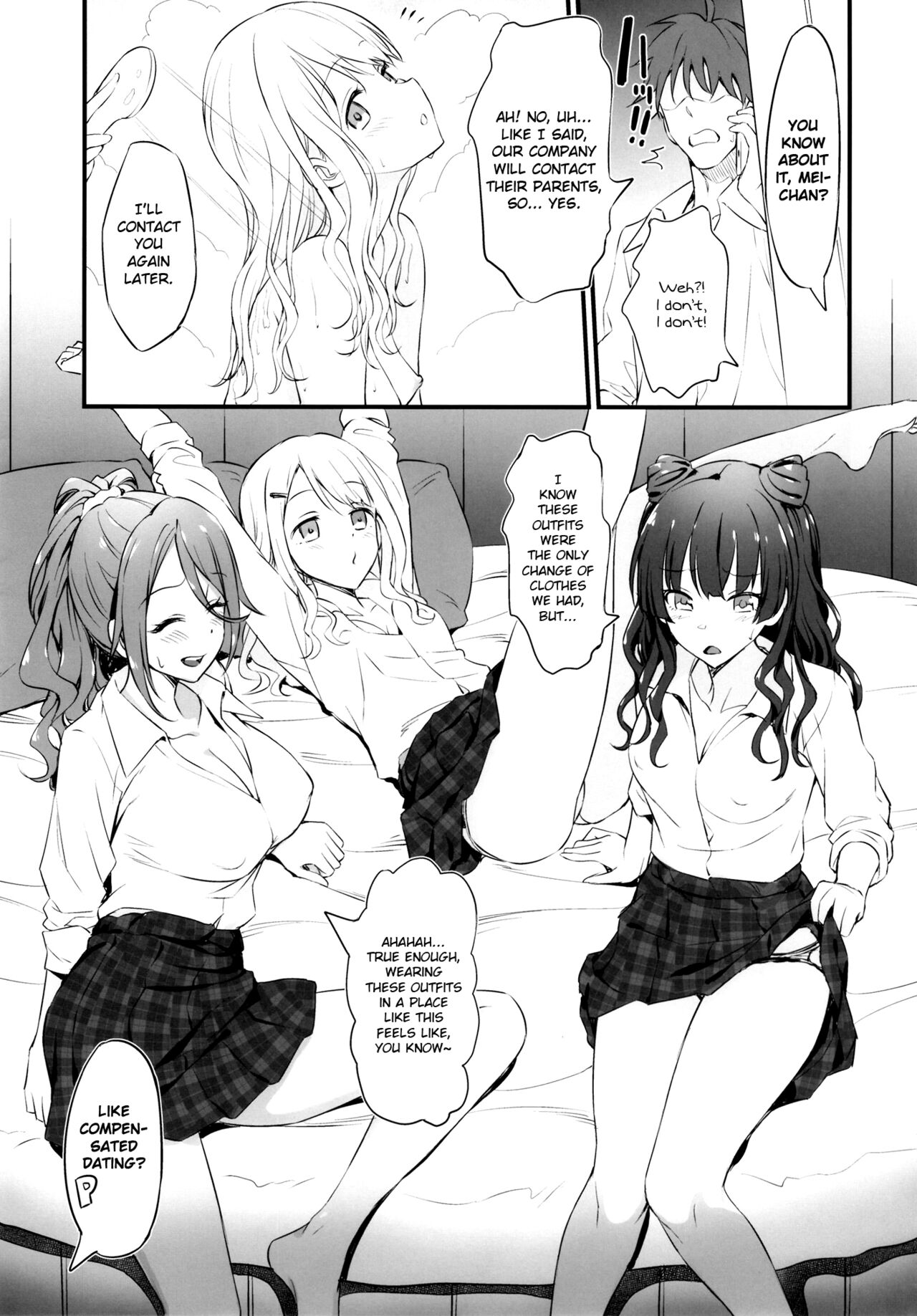 (COMIC1☆21) [AERODOG (inu)]Straylight Enkou Gokko | Playing Pretend Compensated Dating with Straylight(THE iDOLM@STER: Shiny Colors) [English] [Douzo Lad Translations] Page 5