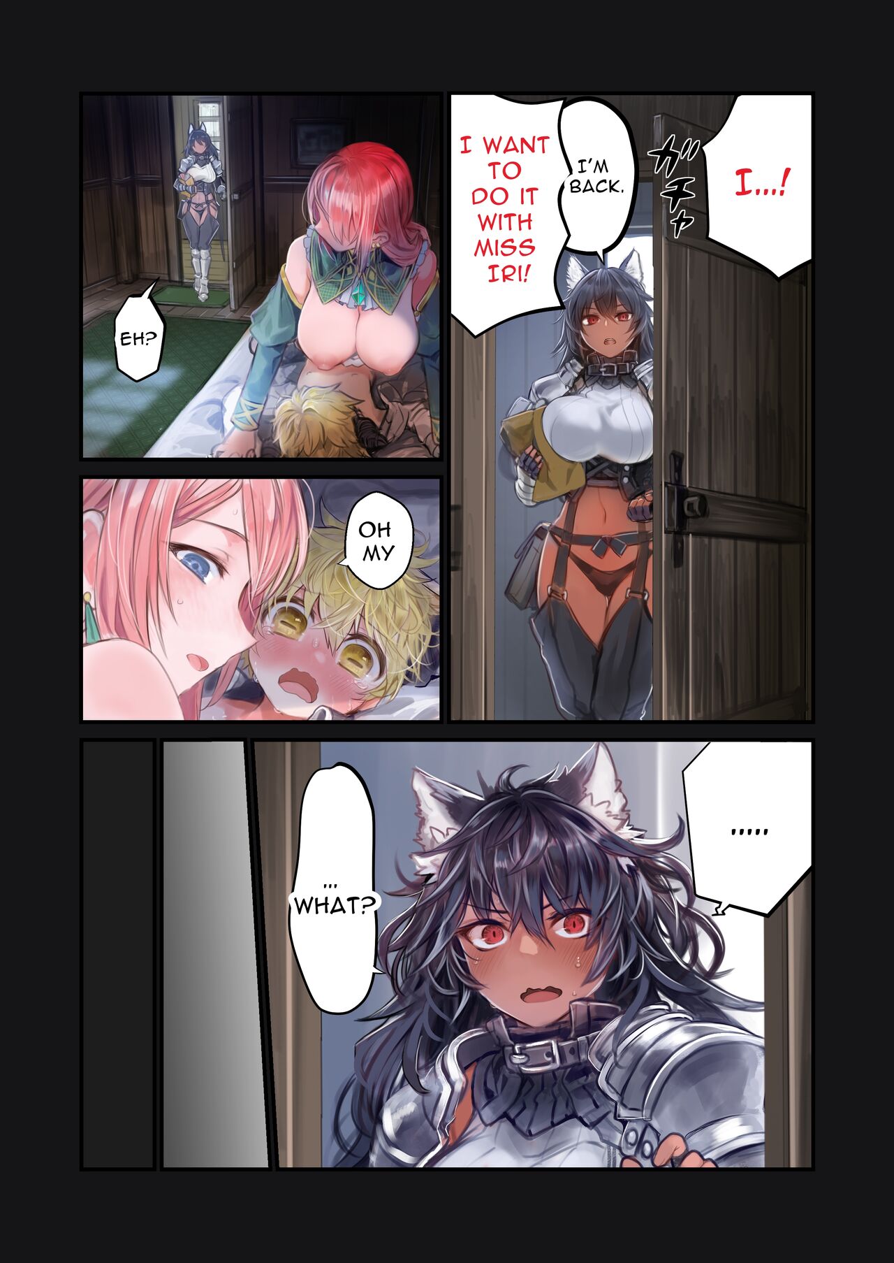 [Kanyou Shoujo (Komota)]MILK -Shota Inma ga Onee-san-tachi ni Hasamareru Banashi- | MILK -A story About An Incubus Being Fondled By Two Onee-sans-[English] Page 87