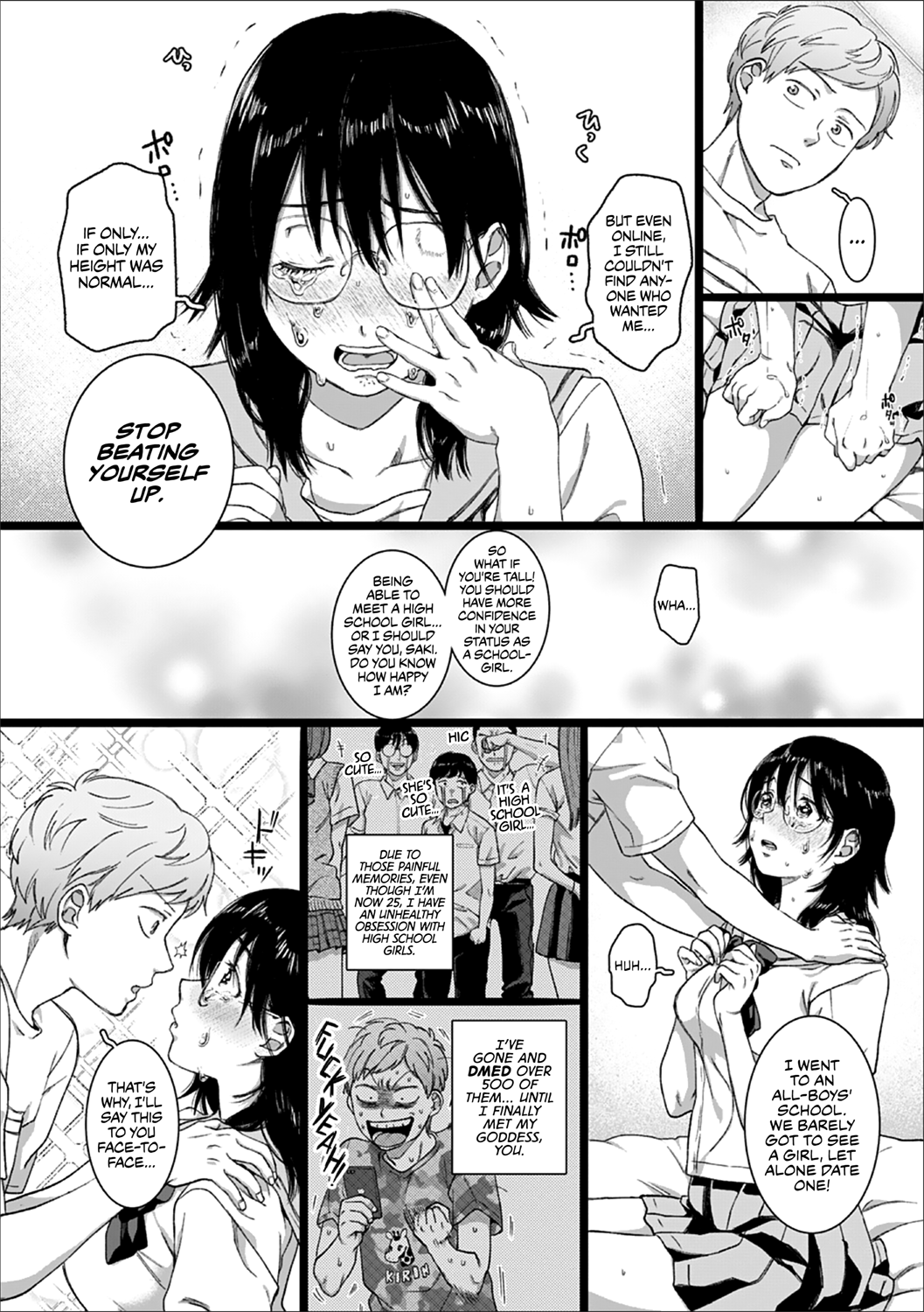 [Yasson Yoshiyuki]Dai wa JK o Kaneru | Better Taller Than Smaller(I'm Gonna Come With You) [English] [WataTL] [Digital] Page 4