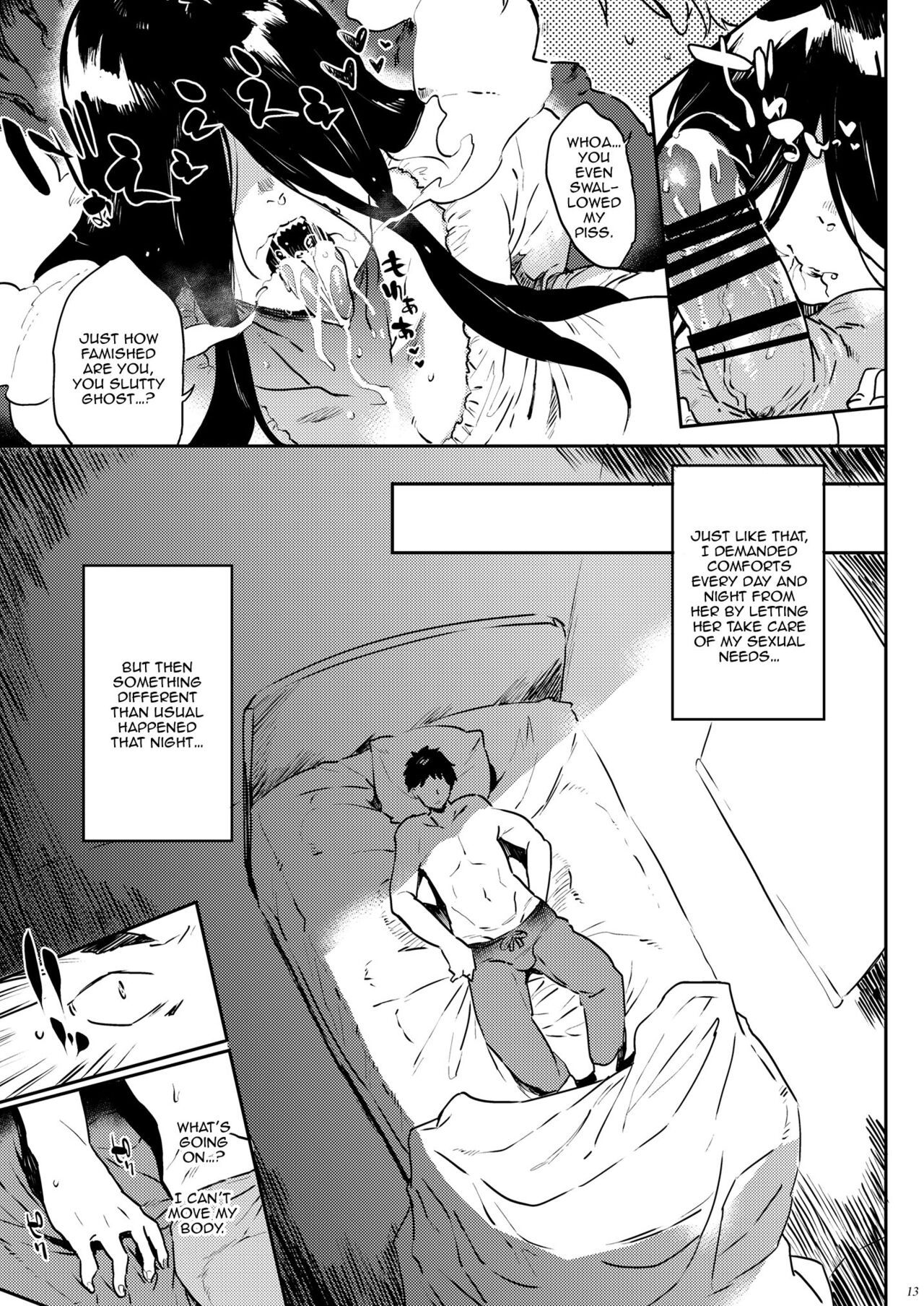 [Puppukupu (Kawaisaw)]Jibakurei demo Koi ga Shitai-!! | Even Though I'm a Ghost I Want To Fall In Love!![English] {Doujins.com} [Digital] Page 12