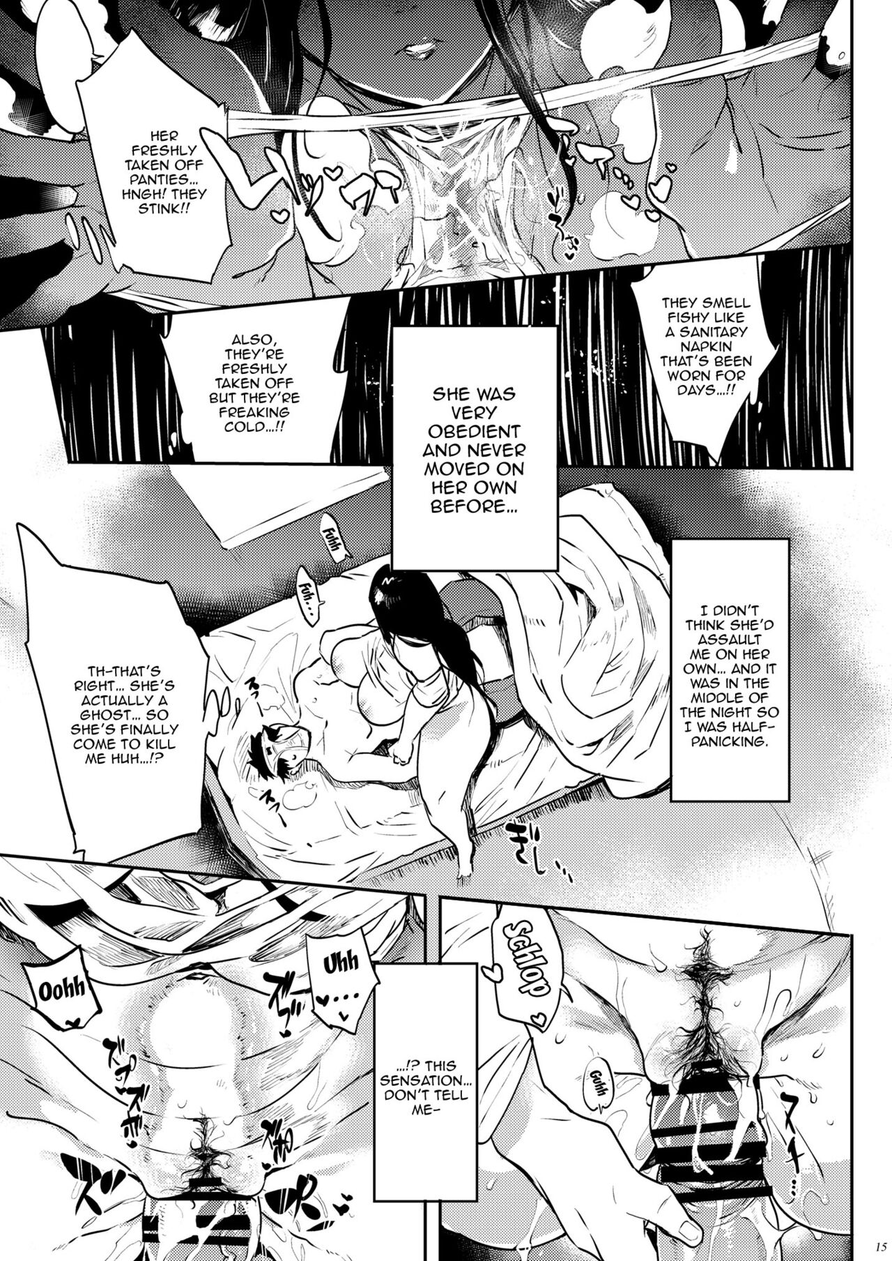 [Puppukupu (Kawaisaw)]Jibakurei demo Koi ga Shitai-!! | Even Though I'm a Ghost I Want To Fall In Love!![English] {Doujins.com} [Digital] Page 14