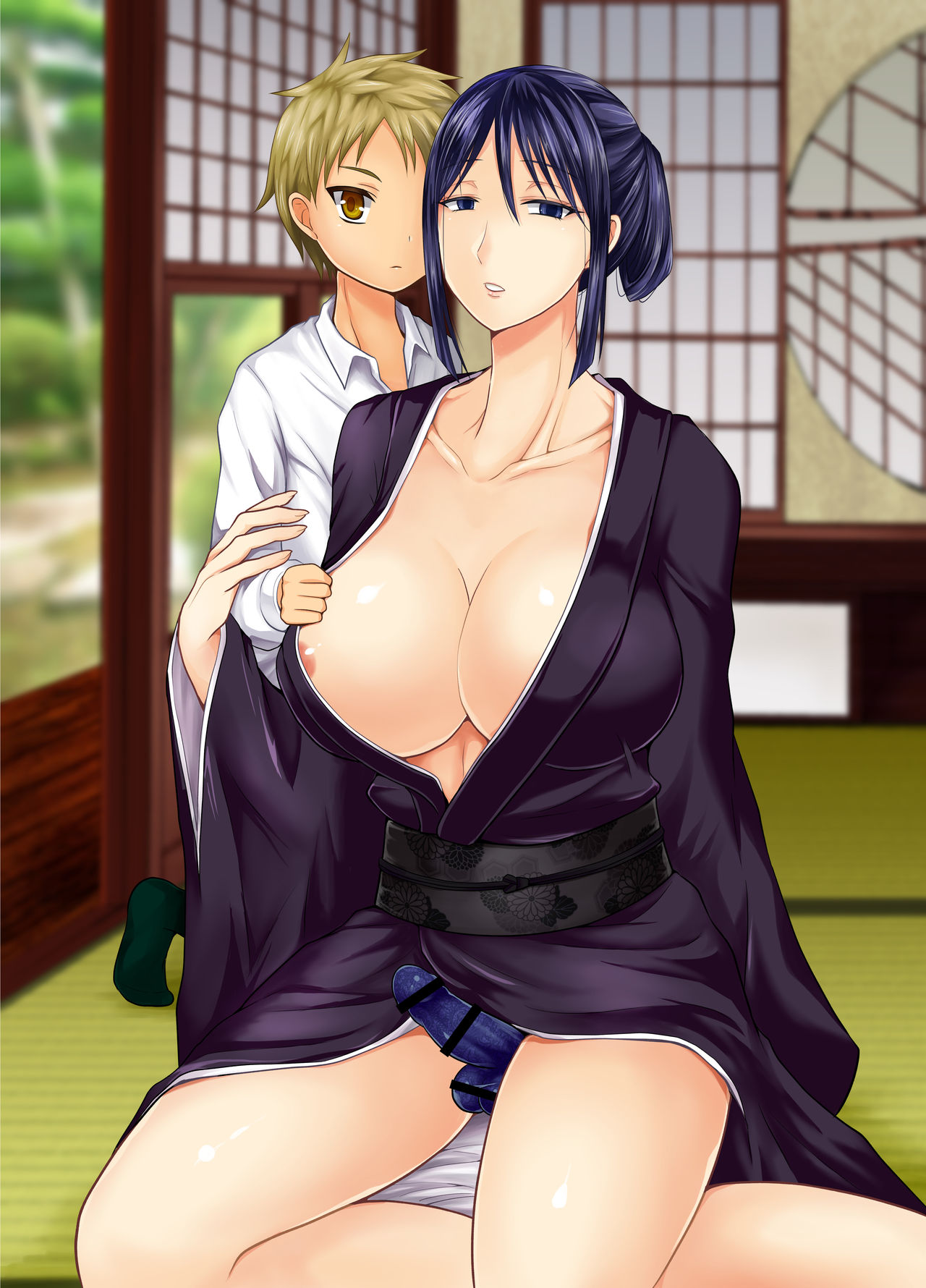 [Shikkoku no Voltecker (EGAMI)]Akogare no Hito wa Naki Chichi no Mekake[English] [wdir] [Digital] Page 18