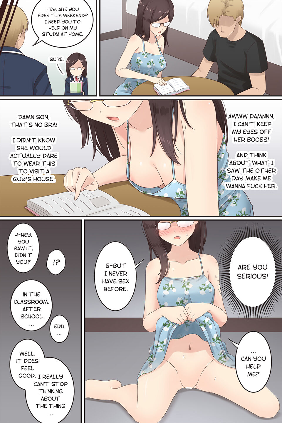 [RudySaki]When My Class Rep Became a Girl Page 4
