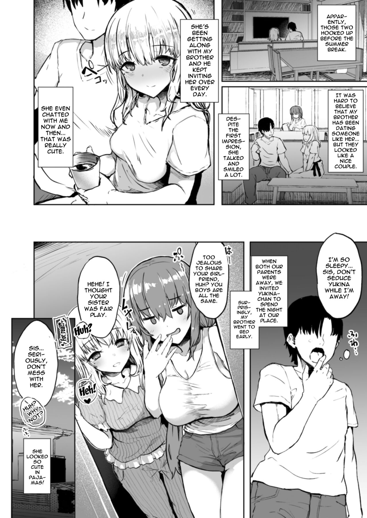 [Contamination (eigetu)]Otouto no Kanojo   My Little Brother's Girlfriend[English] [Decensored-BlueMoon Circle] Page 4