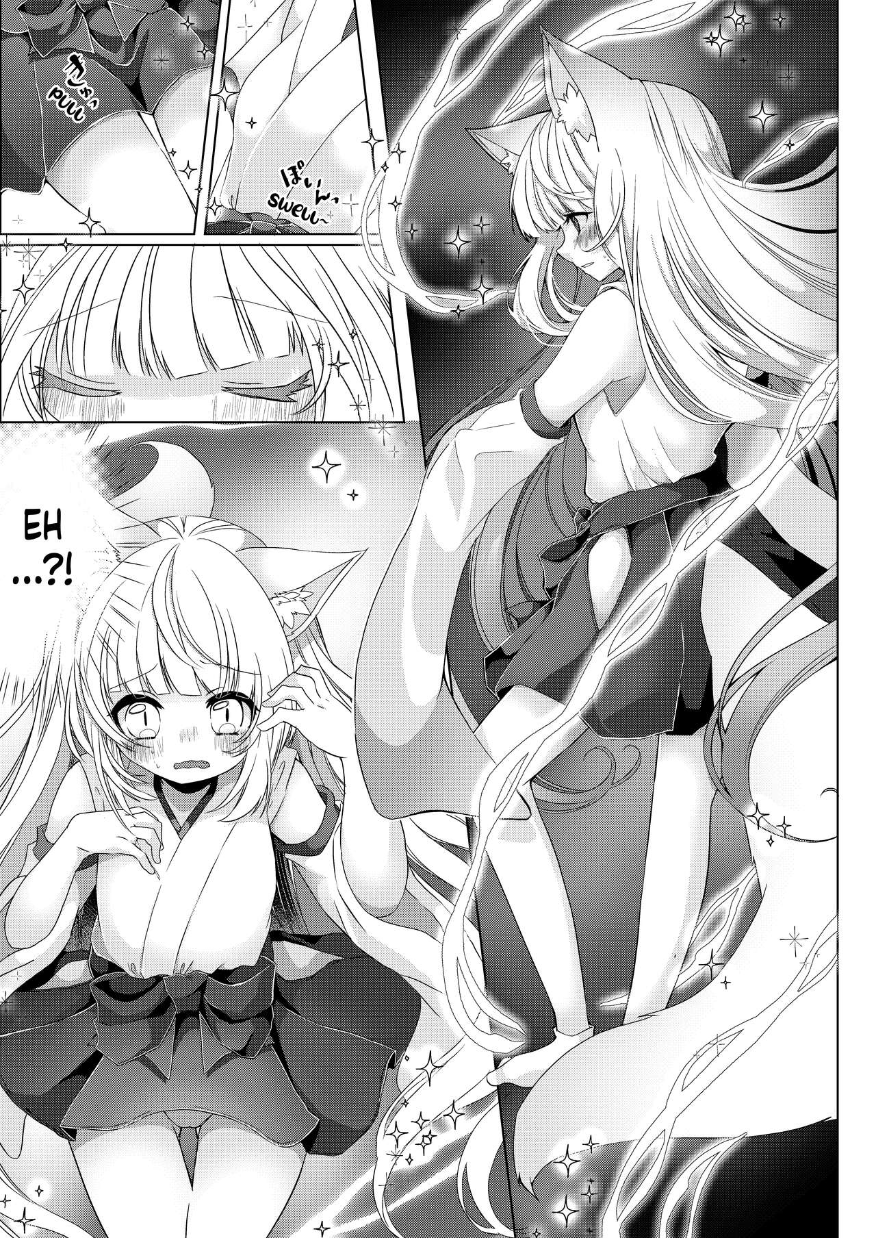 [Koume Kouhiiten (Shio, Satsuki Atan)]Kitsuneko Miko Ichiya Taiken Course?! | Fox Girl Shrine Maiden One-Night Trial Course?![English] Page 8