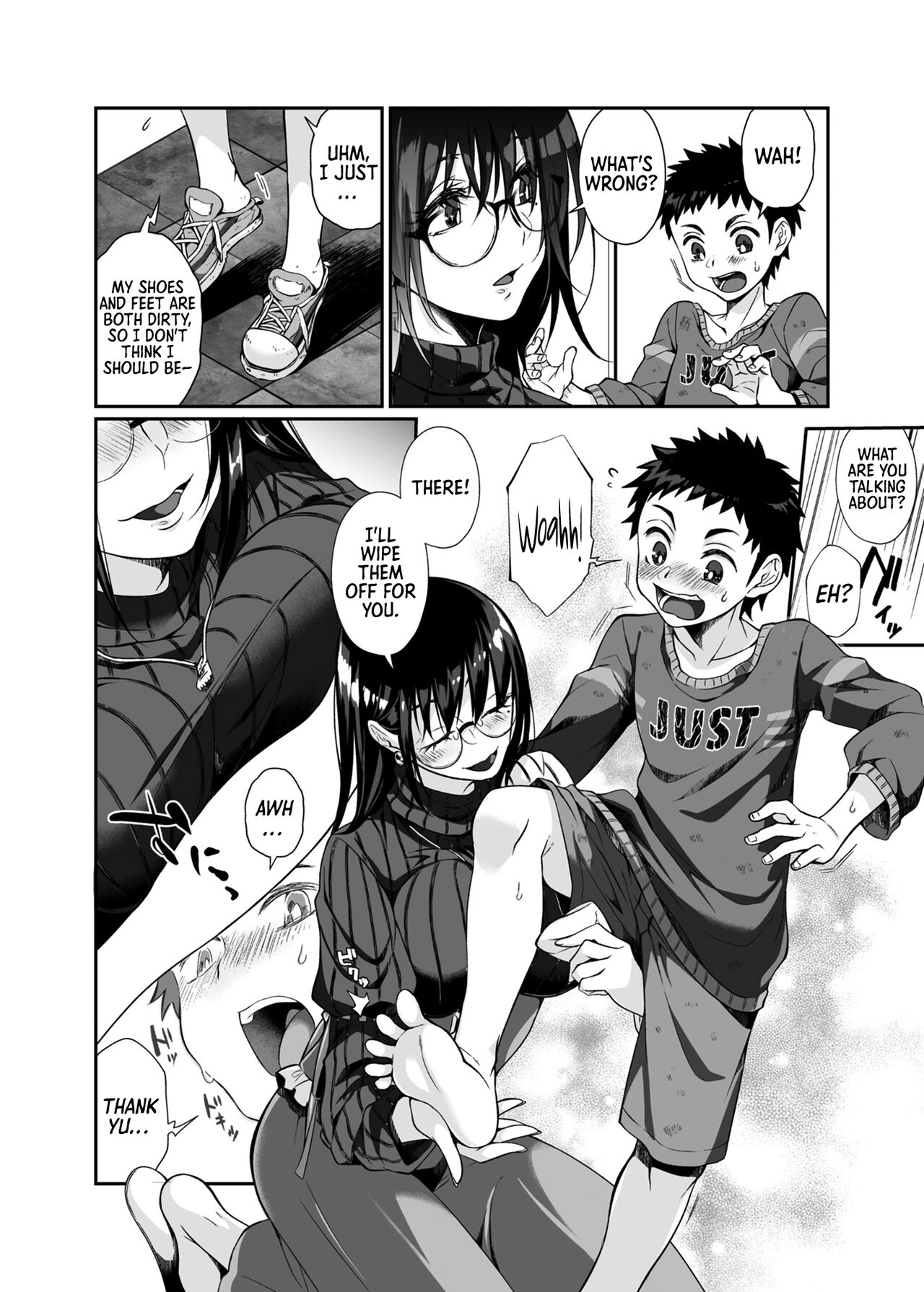 [Junk Food (Teritama Potekora)]Hissatsu Onee-san | Deadly Onee-san[English] [Sonarin] [Digital] Page 13