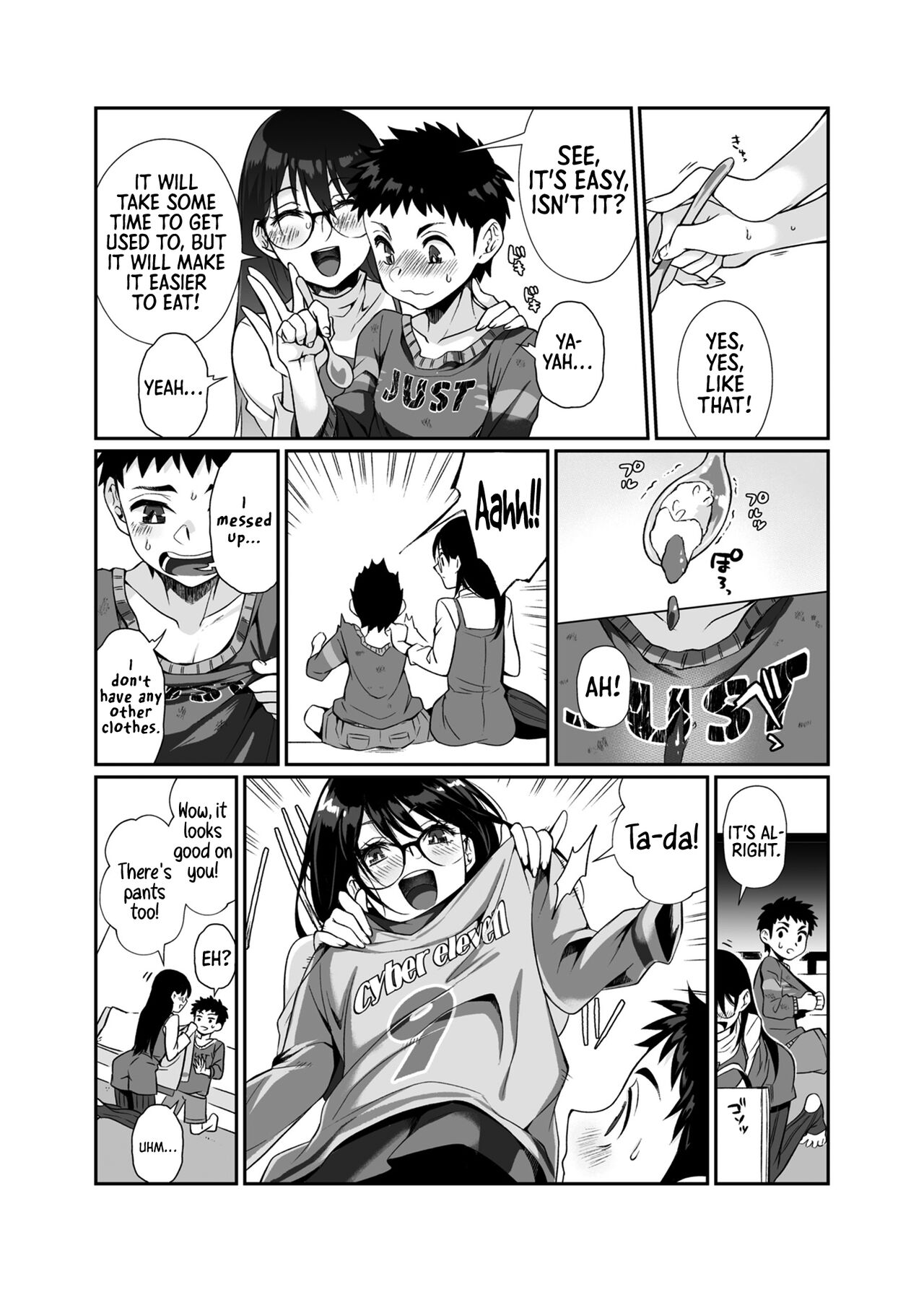 [Junk Food (Teritama Potekora)]Hissatsu Onee-san | Deadly Onee-san[English] [Sonarin] [Digital] Page 24