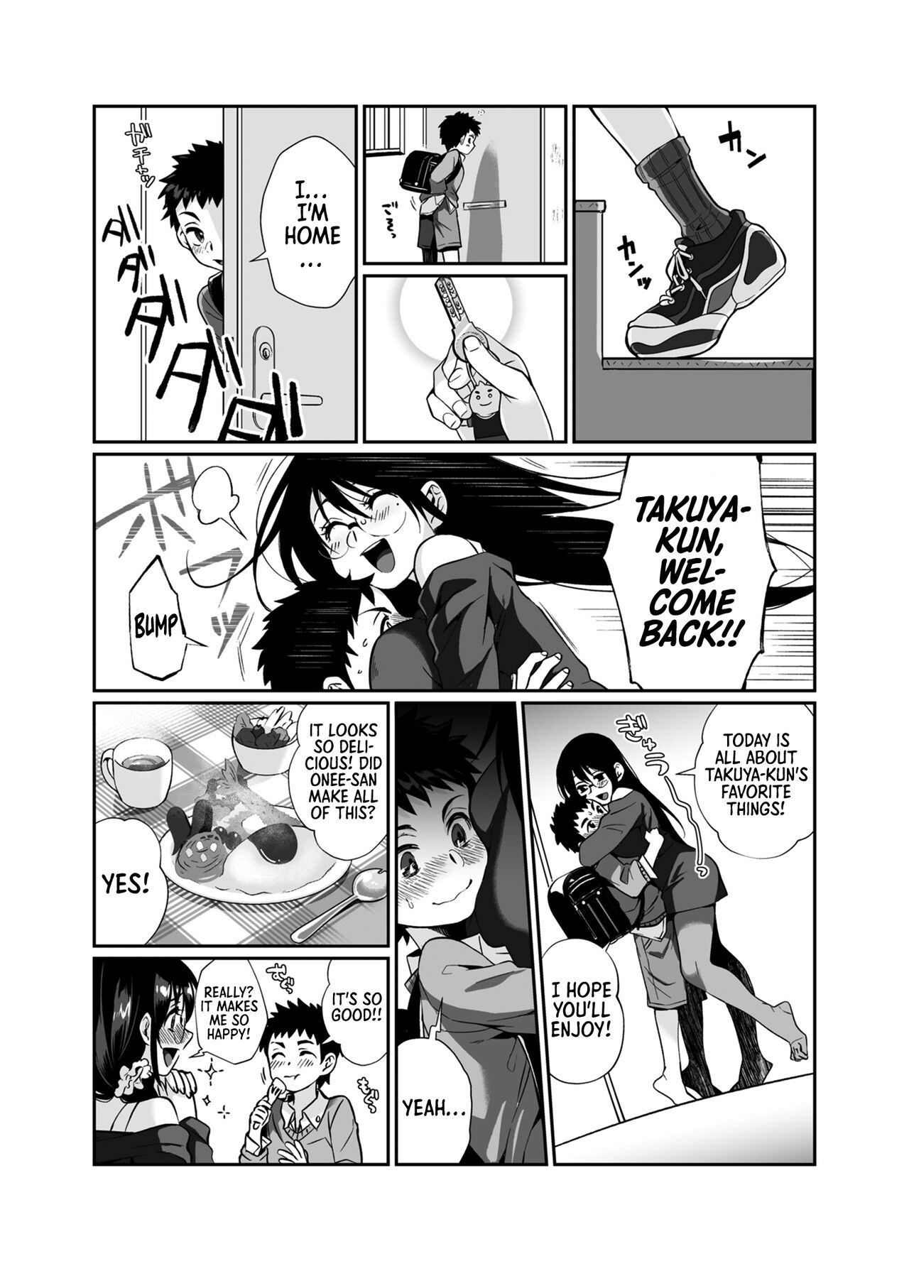[Junk Food (Teritama Potekora)]Hissatsu Onee-san | Deadly Onee-san[English] [Sonarin] [Digital] Page 36