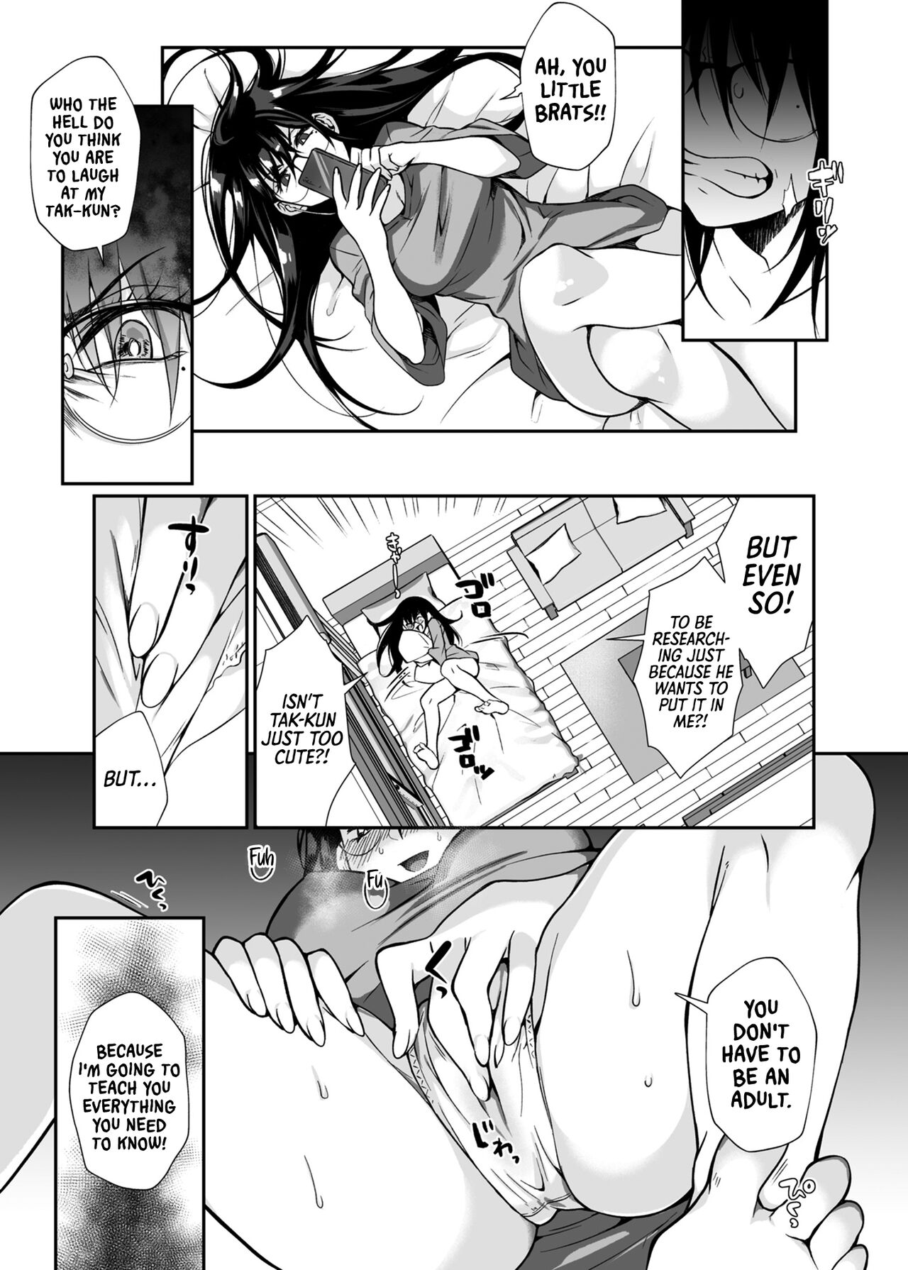 [Junk Food (Teritama Potekora)]Hissatsu Onee-san | Deadly Onee-san[English] [Sonarin] [Digital] Page 50