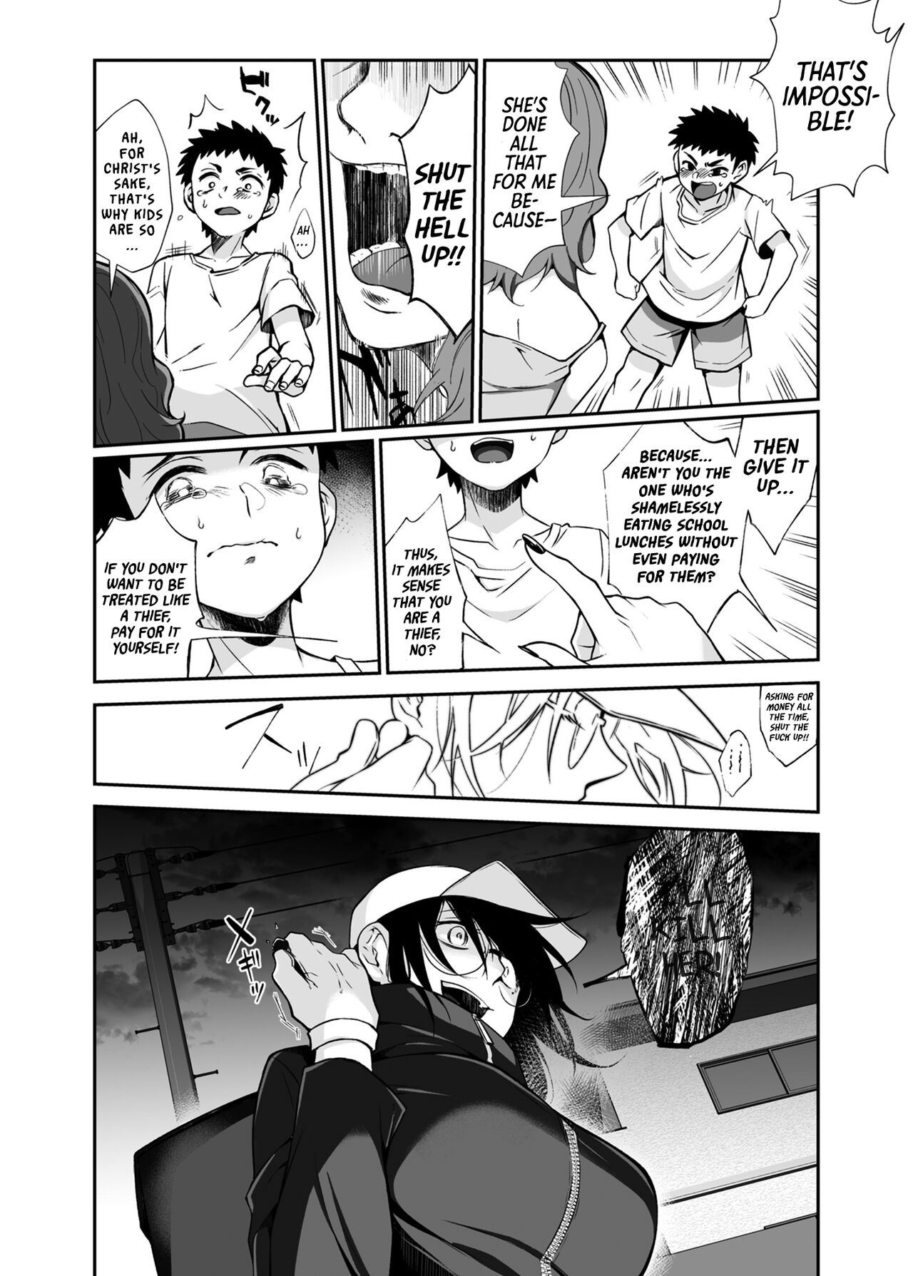 [Junk Food (Teritama Potekora)]Hissatsu Onee-san | Deadly Onee-san[English] [Sonarin] [Digital] Page 59