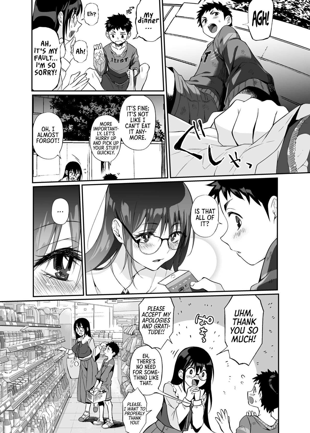 [Junk Food (Teritama Potekora)]Hissatsu Onee-san | Deadly Onee-san[English] [Sonarin] [Digital] Page 7