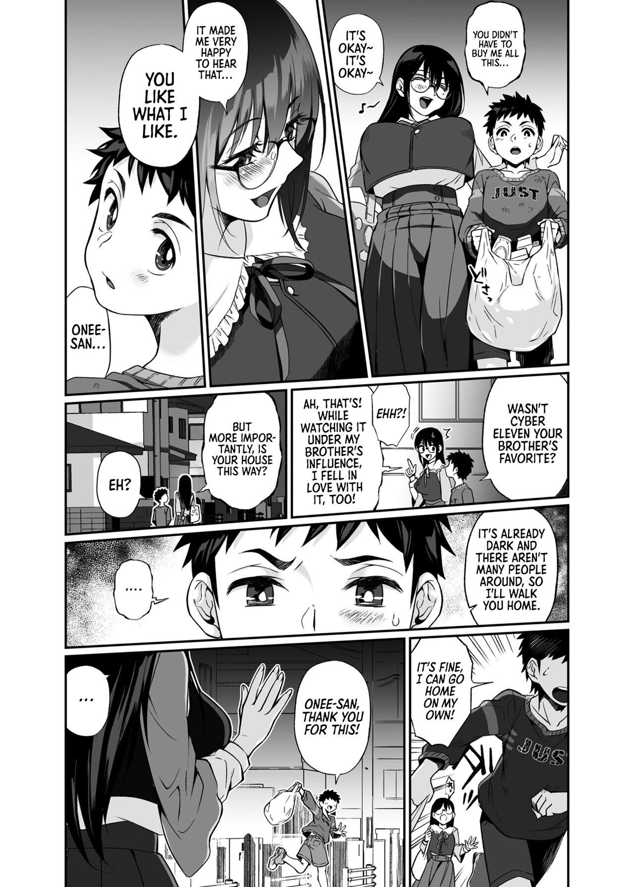 [Junk Food (Teritama Potekora)]Hissatsu Onee-san | Deadly Onee-san[English] [Sonarin] [Digital] Page 8