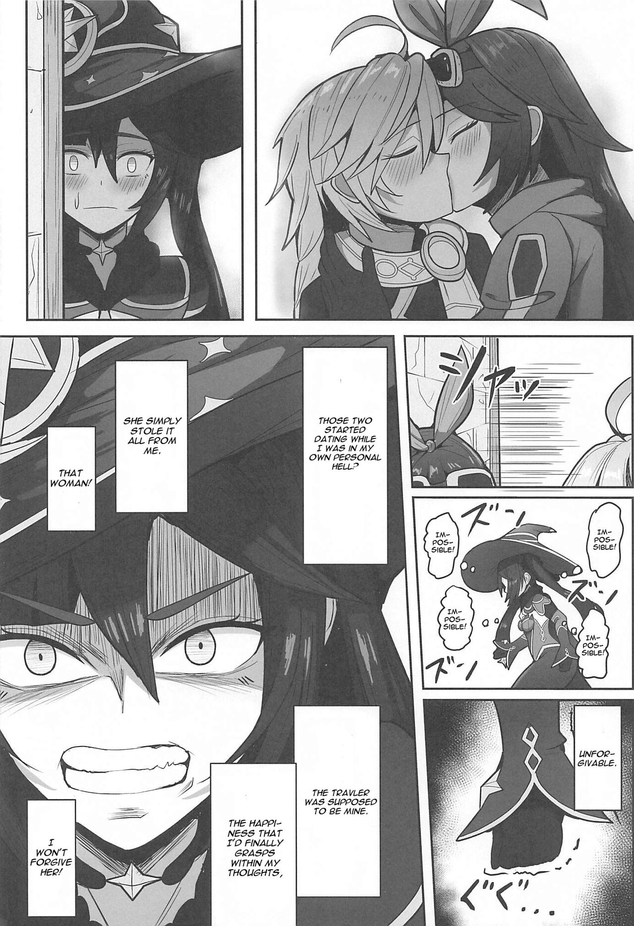 (C101) [Mumei Kibou (Nantoka)]Mona to Konya wa Karasawagi(Genshin Impact) [English] Page 30