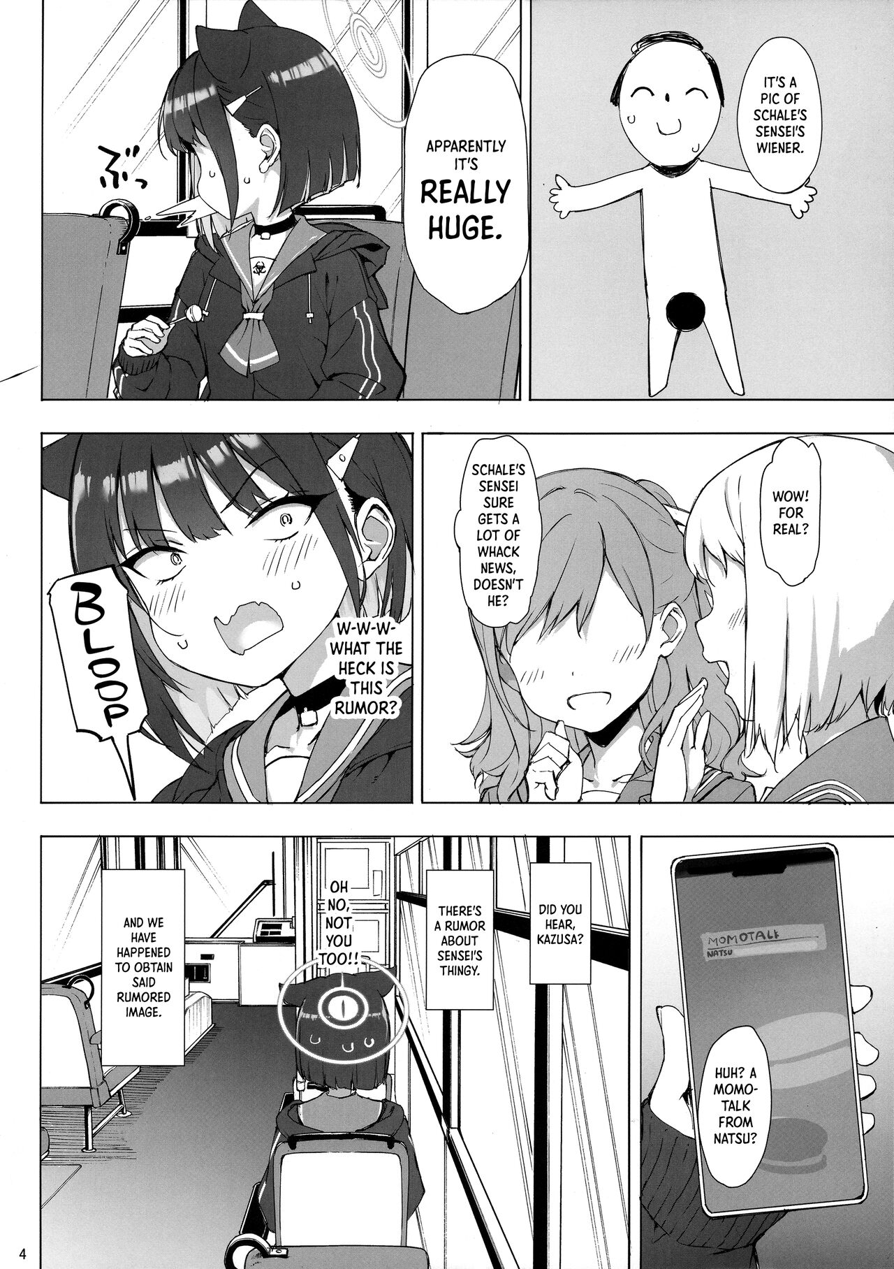 (C101) [Jenoa Cake (Takayaki)]Kuroneko wa Otoshigoro | The Black Cat is of Age(Blue Archive) [English] [Panatical] Page 3