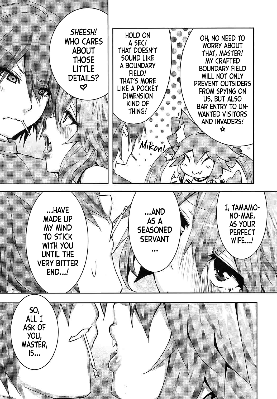 (Ou no Utsuwa 16) [Yamitsuki Honpo (Wise Speak)]Tamamo-chan Love in Action(Fate/EXTRA) [English] [Team Rabu2] Page 5