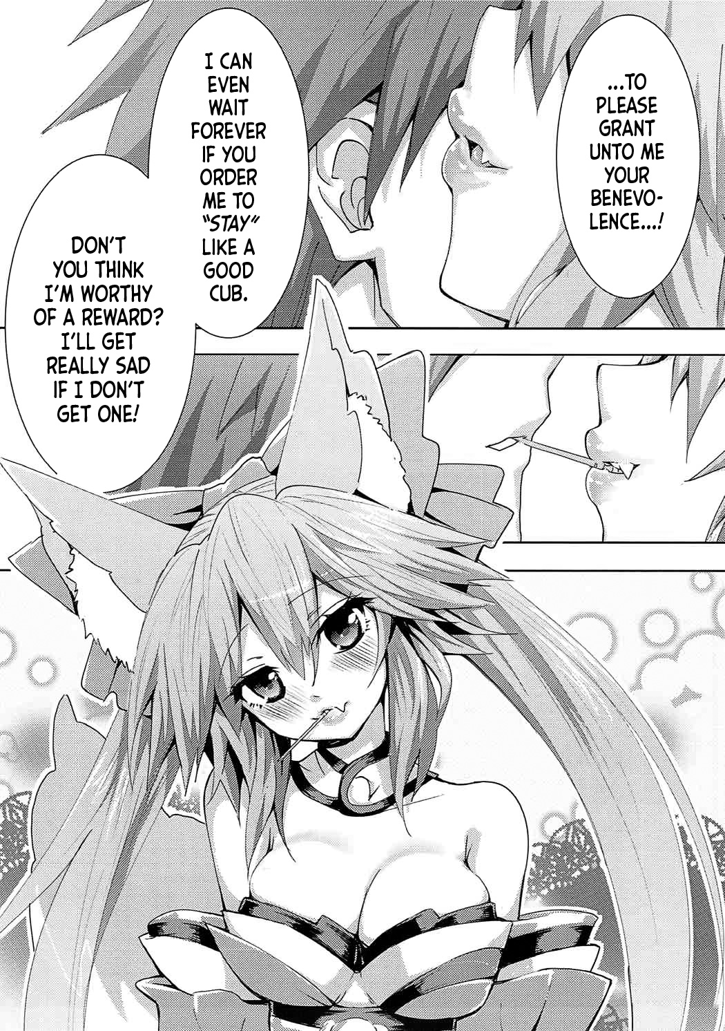 (Ou no Utsuwa 16) [Yamitsuki Honpo (Wise Speak)]Tamamo-chan Love in Action(Fate/EXTRA) [English] [Team Rabu2] Page 6