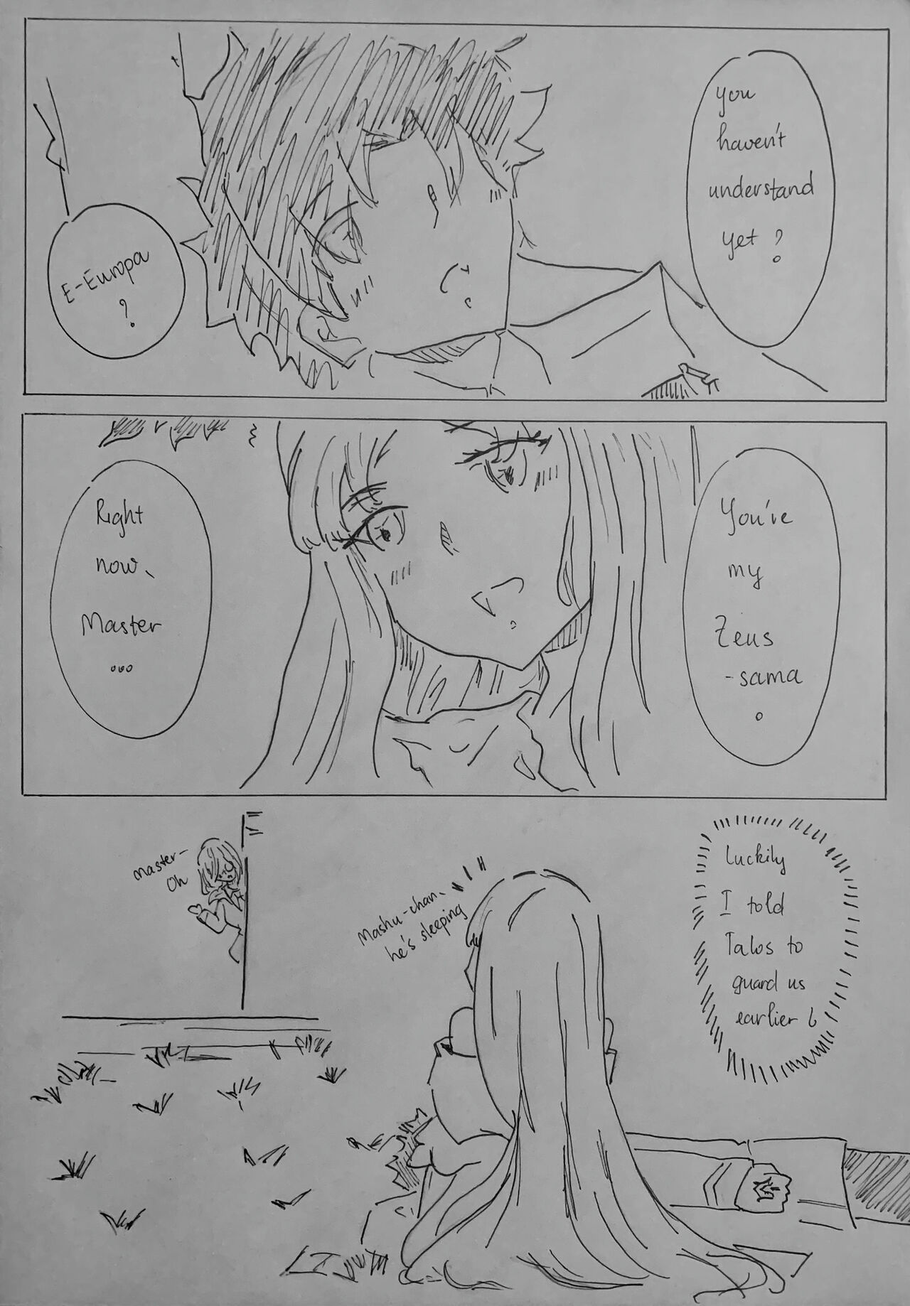 You're my Zeus-sama[Europa - Fate/Grand Order] Page 11