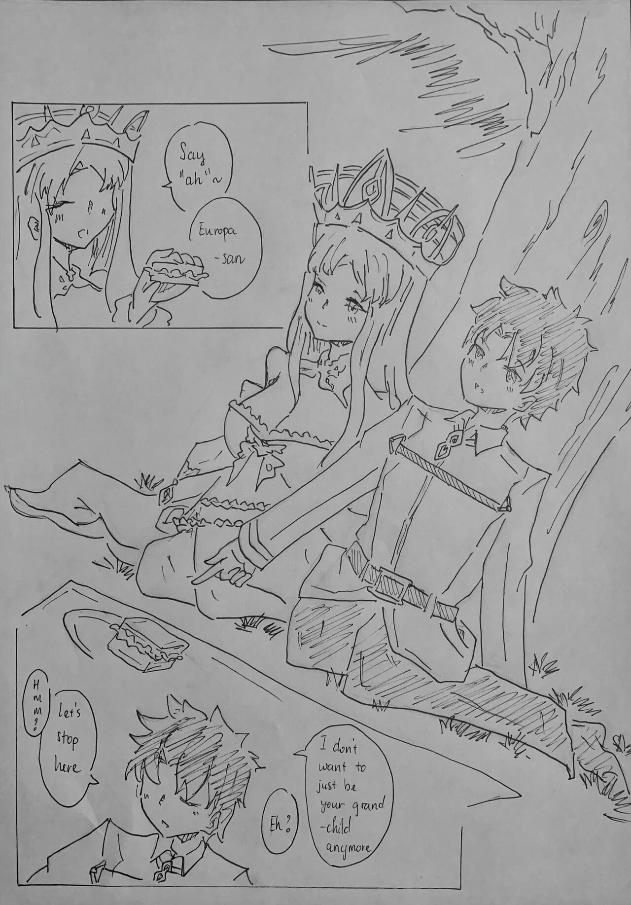 You're my Zeus-sama[Europa - Fate/Grand Order] Page 2