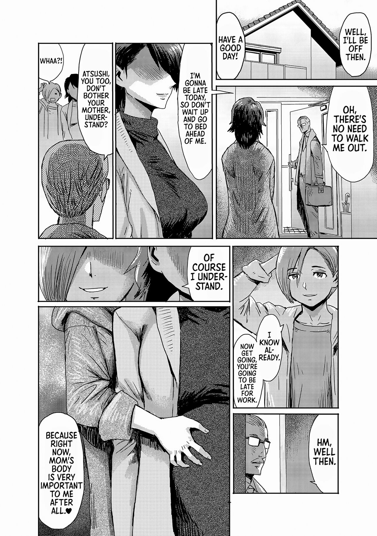 [Kuroiwa Menou]Kaa-san wa Yamiyo ni Mesu ni Naru | Stepmother Turns into My Bitch in the Darkness of the Night(Koushite Mama wa Boku no Onna ni Natta) [English] [Sonarin迫] [Digital] Page 51