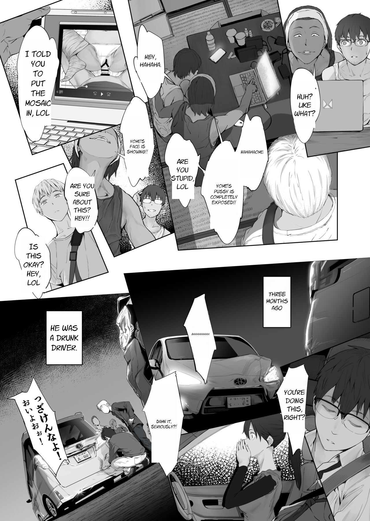 [oilan (Yamada Tarou)]Fuufu to Yavai Yatsura to Gakusei to[English] [Digital] Page 9