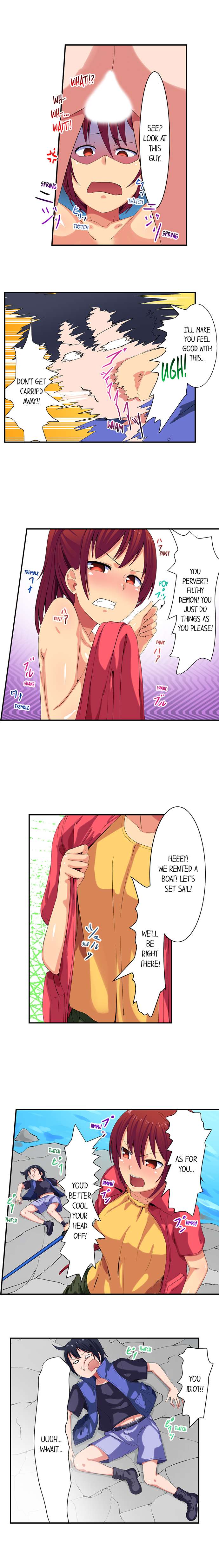 [Meria]Boob Slip! ~ Accidentally Fished Her Bra ~(Complete) [English] Page 23