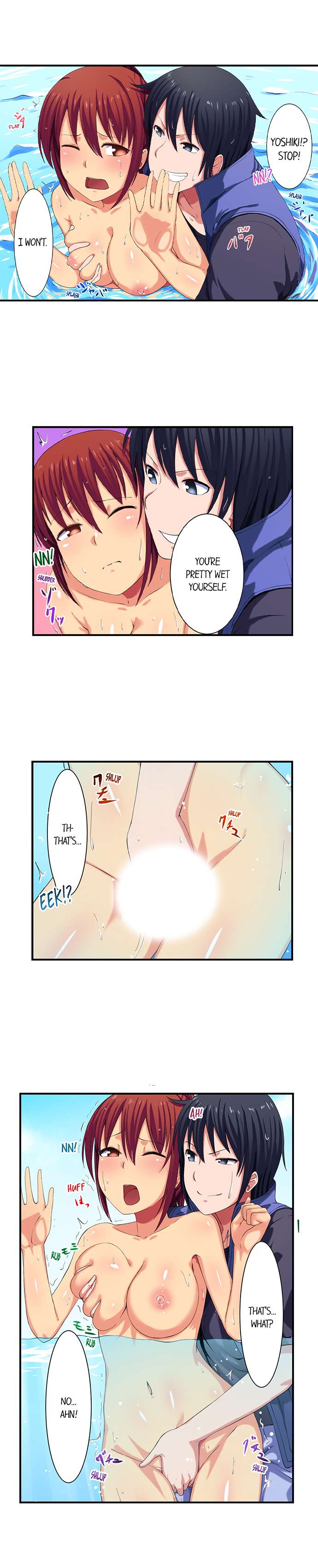 [Meria]Boob Slip! ~ Accidentally Fished Her Bra ~(Complete) [English] Page 33