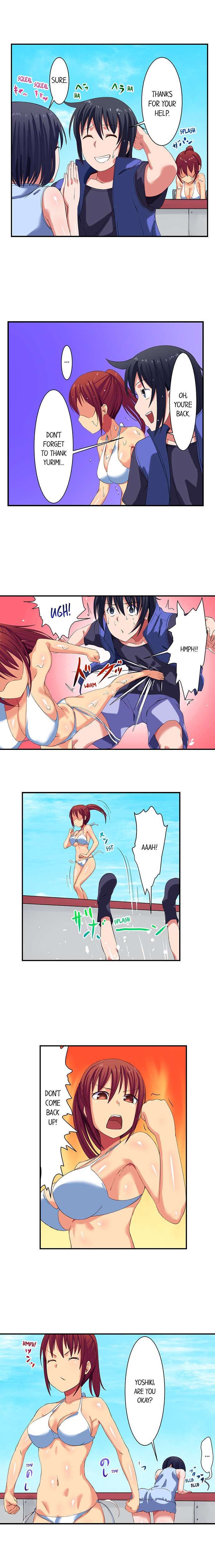 [Meria]Boob Slip! ~ Accidentally Fished Her Bra ~(Complete) [English] Page 44