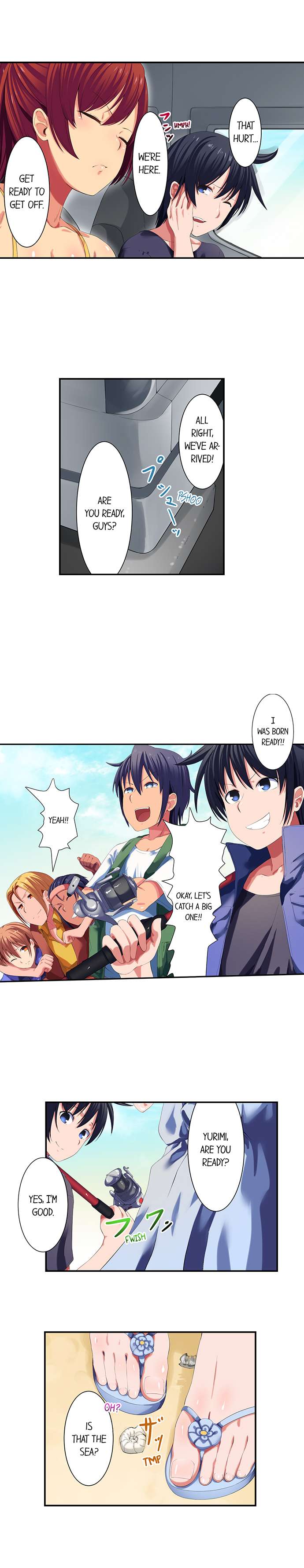 [Meria]Boob Slip! ~ Accidentally Fished Her Bra ~(Complete) [English] Page 5