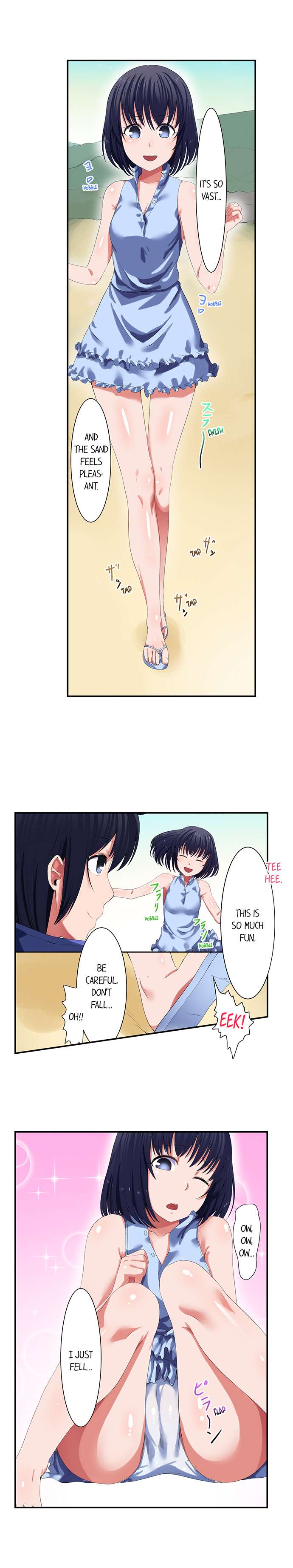 [Meria]Boob Slip! ~ Accidentally Fished Her Bra ~(Complete) [English] Page 6