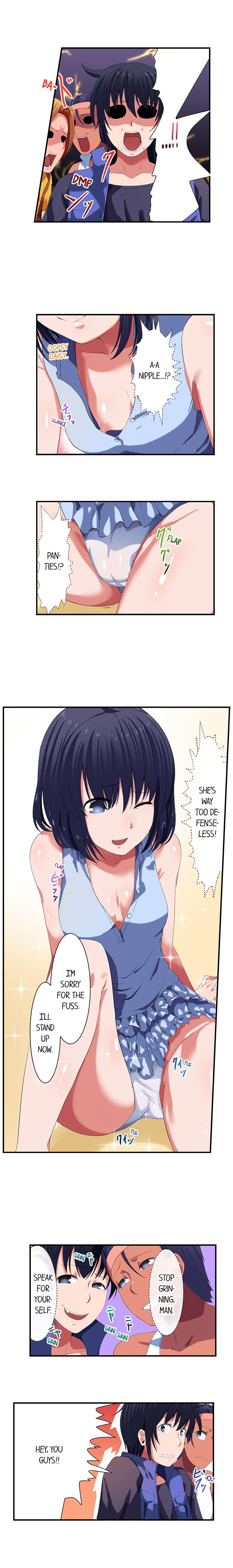 [Meria]Boob Slip! ~ Accidentally Fished Her Bra ~(Complete) [English] Page 7