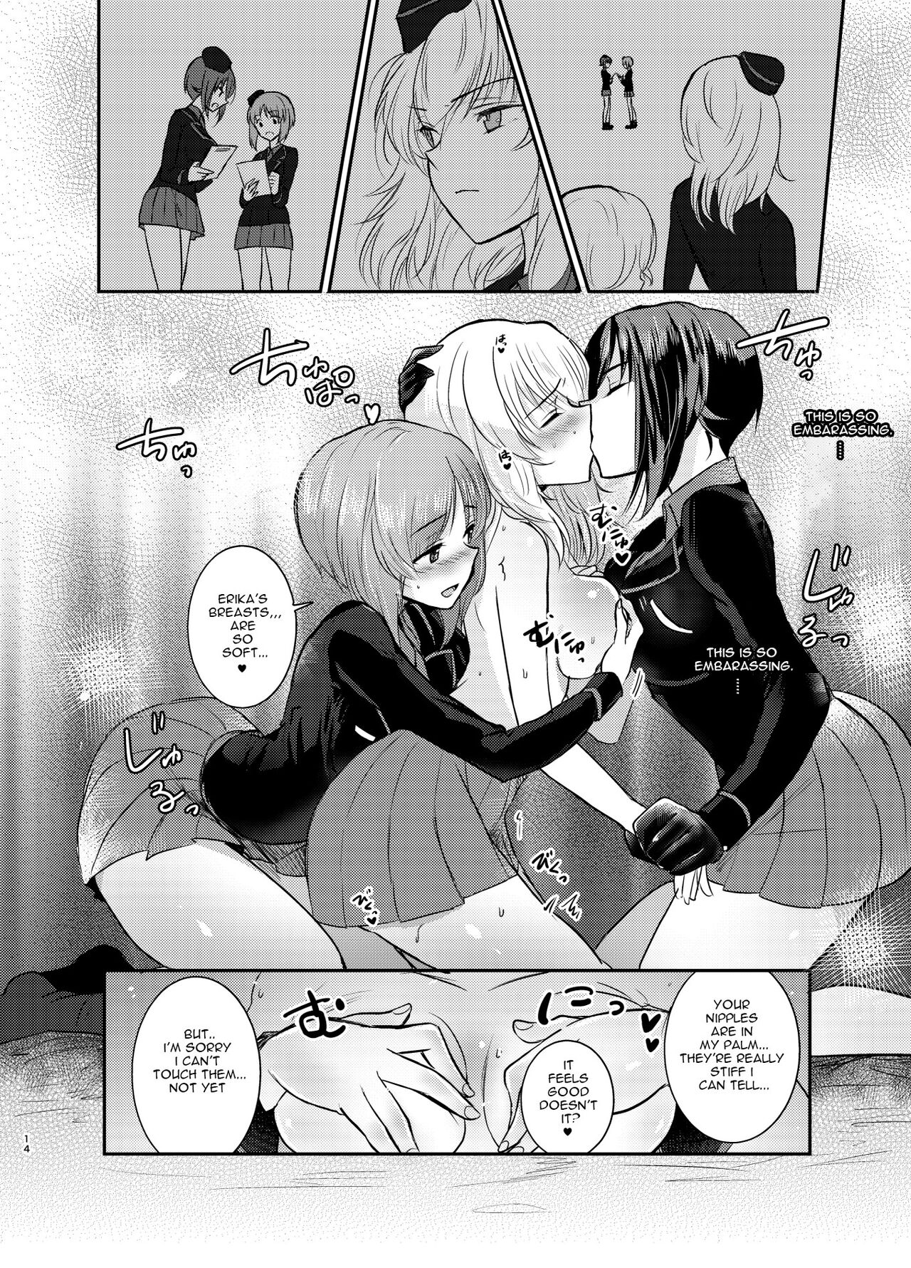 (C91) [Tetsukazuno Ao. (Emilio)]Nishizumi Refre(Girls und Panzer) [English] [Carl] Page 14