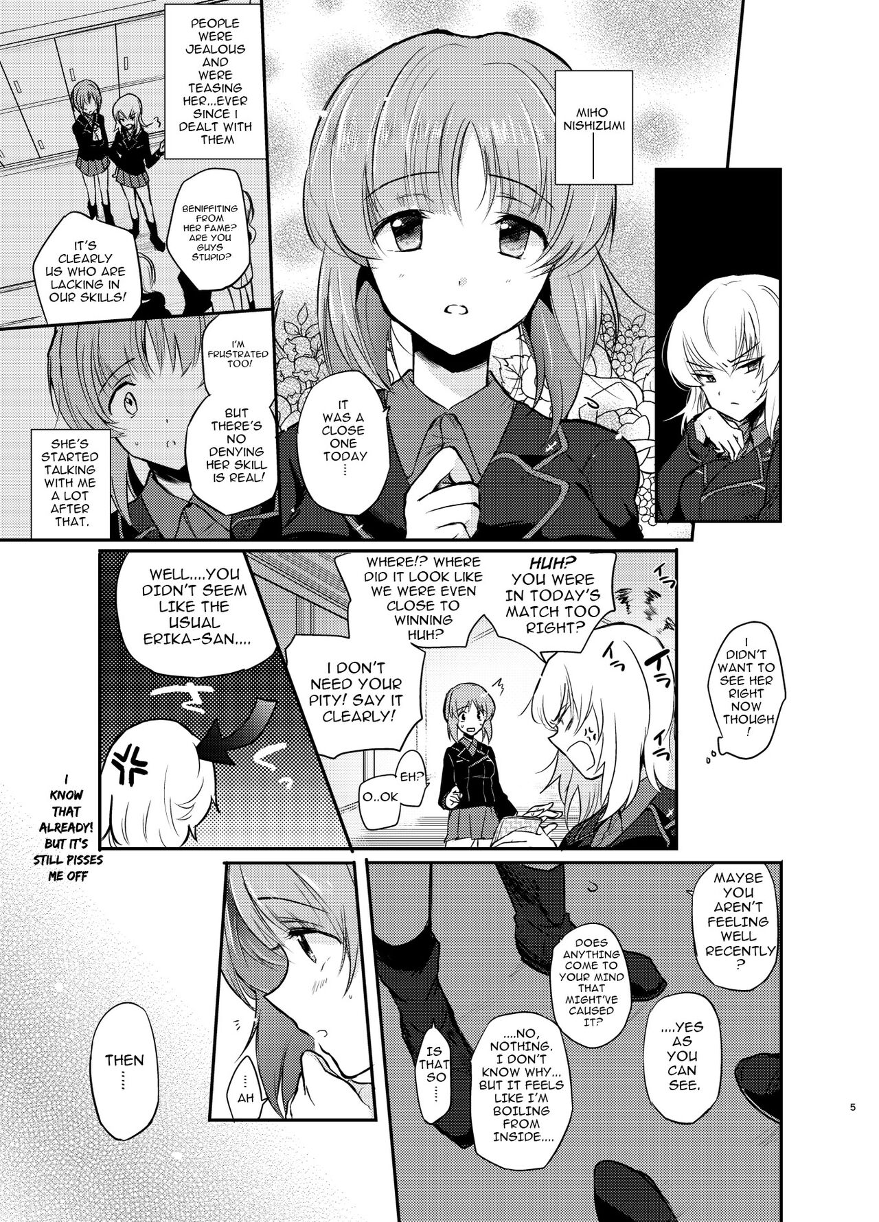(C91) [Tetsukazuno Ao. (Emilio)]Nishizumi Refre(Girls und Panzer) [English] [Carl] Page 5