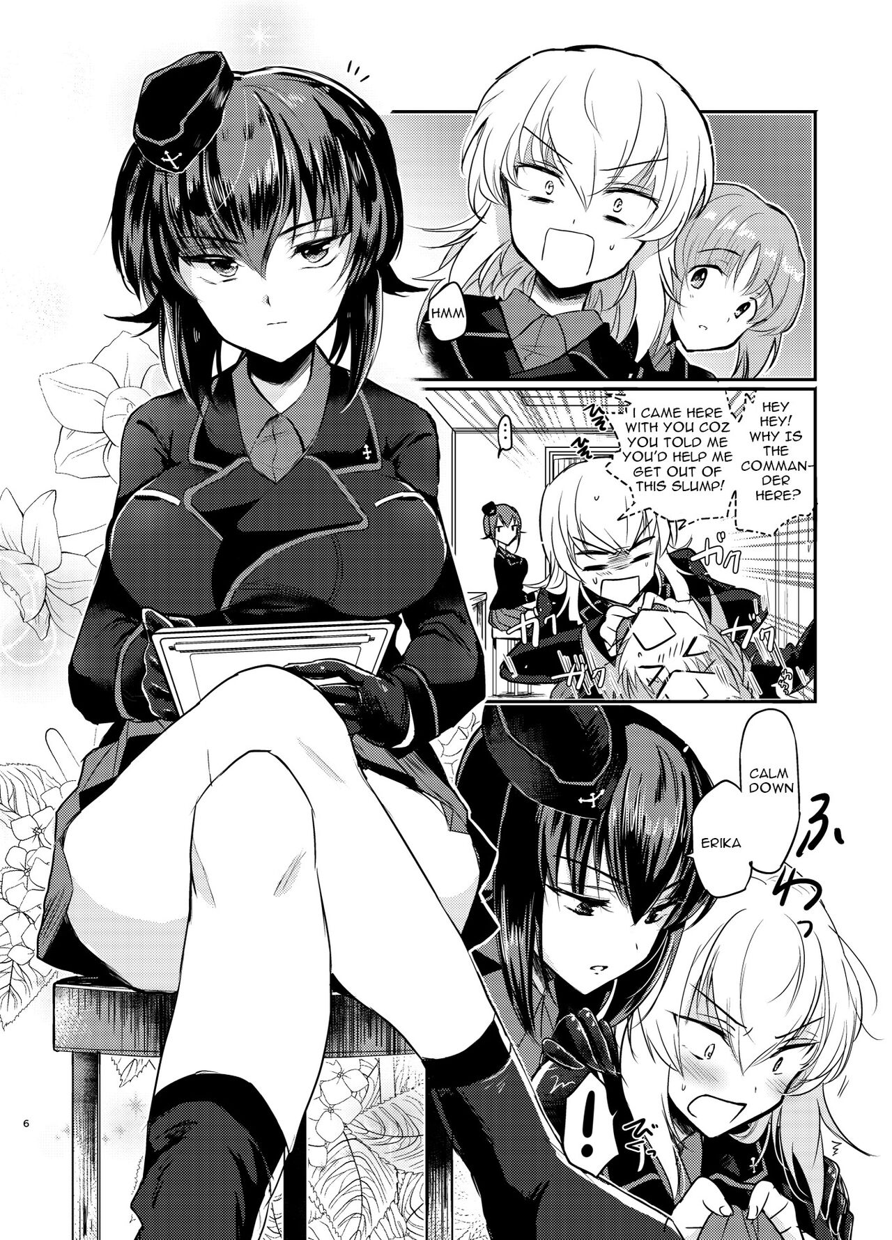 (C91) [Tetsukazuno Ao. (Emilio)]Nishizumi Refre(Girls und Panzer) [English] [Carl] Page 6