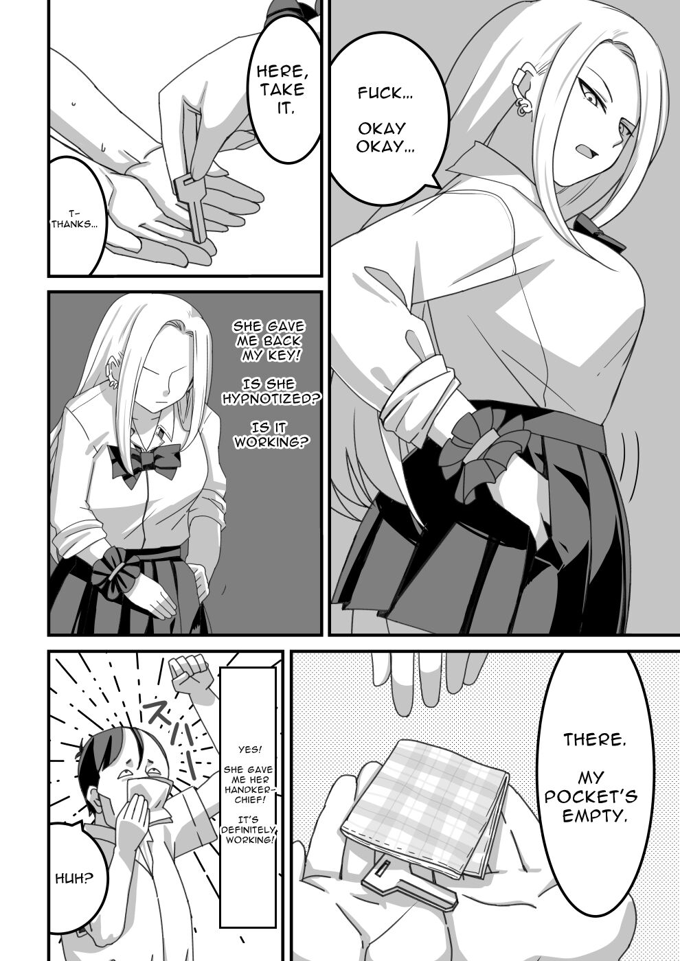 [Pell Club (Pelta Omori)]Nishino-san wa Saimin-jutsu ni Kakerarete 1 | Ms. Nishino Gets Hypnotized... 1[English] Page 11