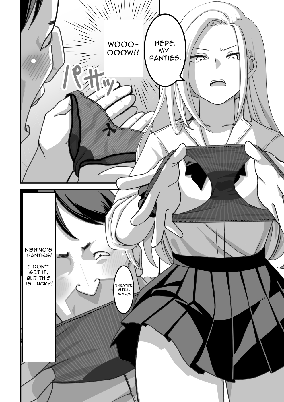 [Pell Club (Pelta Omori)]Nishino-san wa Saimin-jutsu ni Kakerarete 1 | Ms. Nishino Gets Hypnotized... 1[English] Page 13