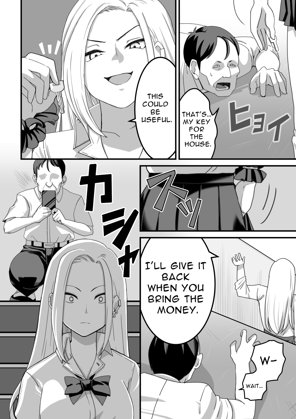 [Pell Club (Pelta Omori)]Nishino-san wa Saimin-jutsu ni Kakerarete 1 | Ms. Nishino Gets Hypnotized... 1[English] Page 9