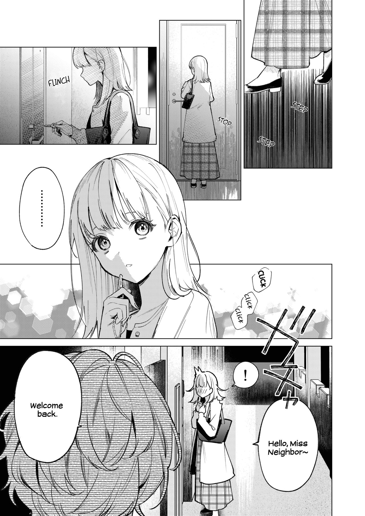 [parasite garden (Uruh Akua)]203-gou no Rinjin wa Kagitaba Hitotsu Nokoshite Kieta. | The Neighbor in Room 203 Disappeared Leaving a Key Behind.[English] [Digital] Page 2