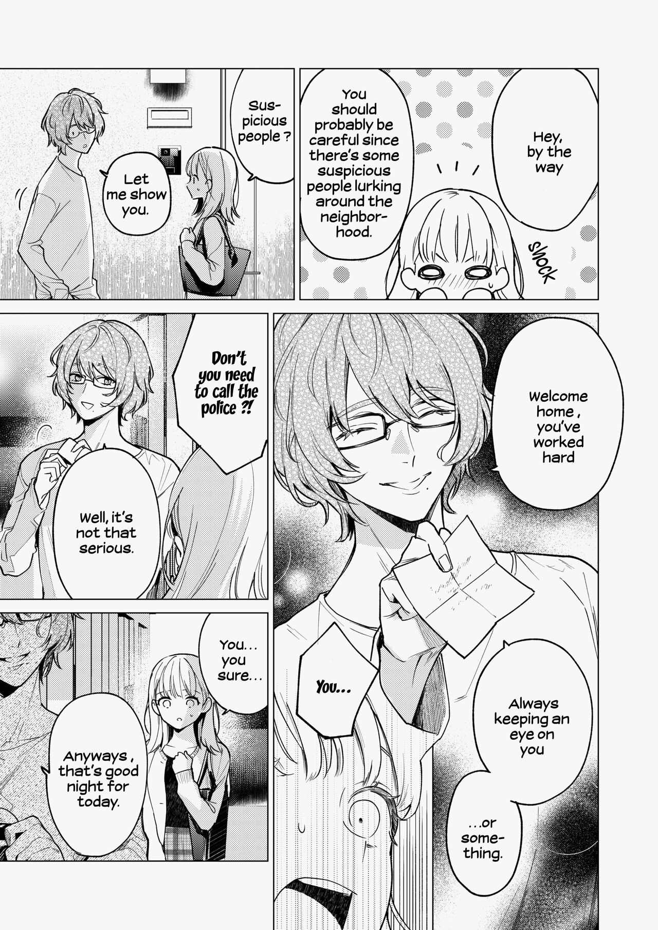 [parasite garden (Uruh Akua)]203-gou no Rinjin wa Kagitaba Hitotsu Nokoshite Kieta. | The Neighbor in Room 203 Disappeared Leaving a Key Behind.[English] [Digital] Page 4