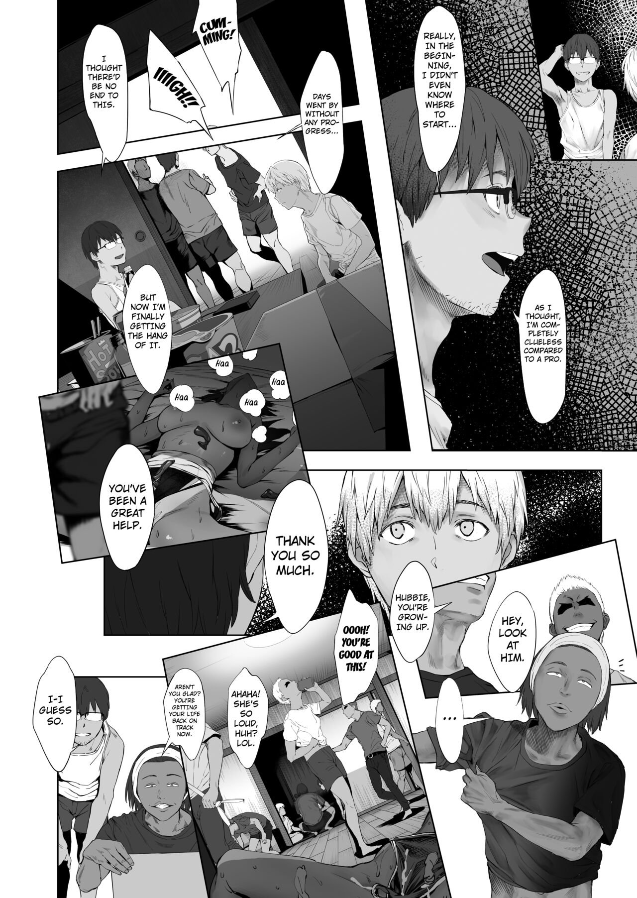 [oilan (Yamada Tarou)]Fuufu to Yavai Yatsura to Gakusei to | A Married Couple, Ruffians, and a Student[English] [Kuraudo] [Digital] Page 28