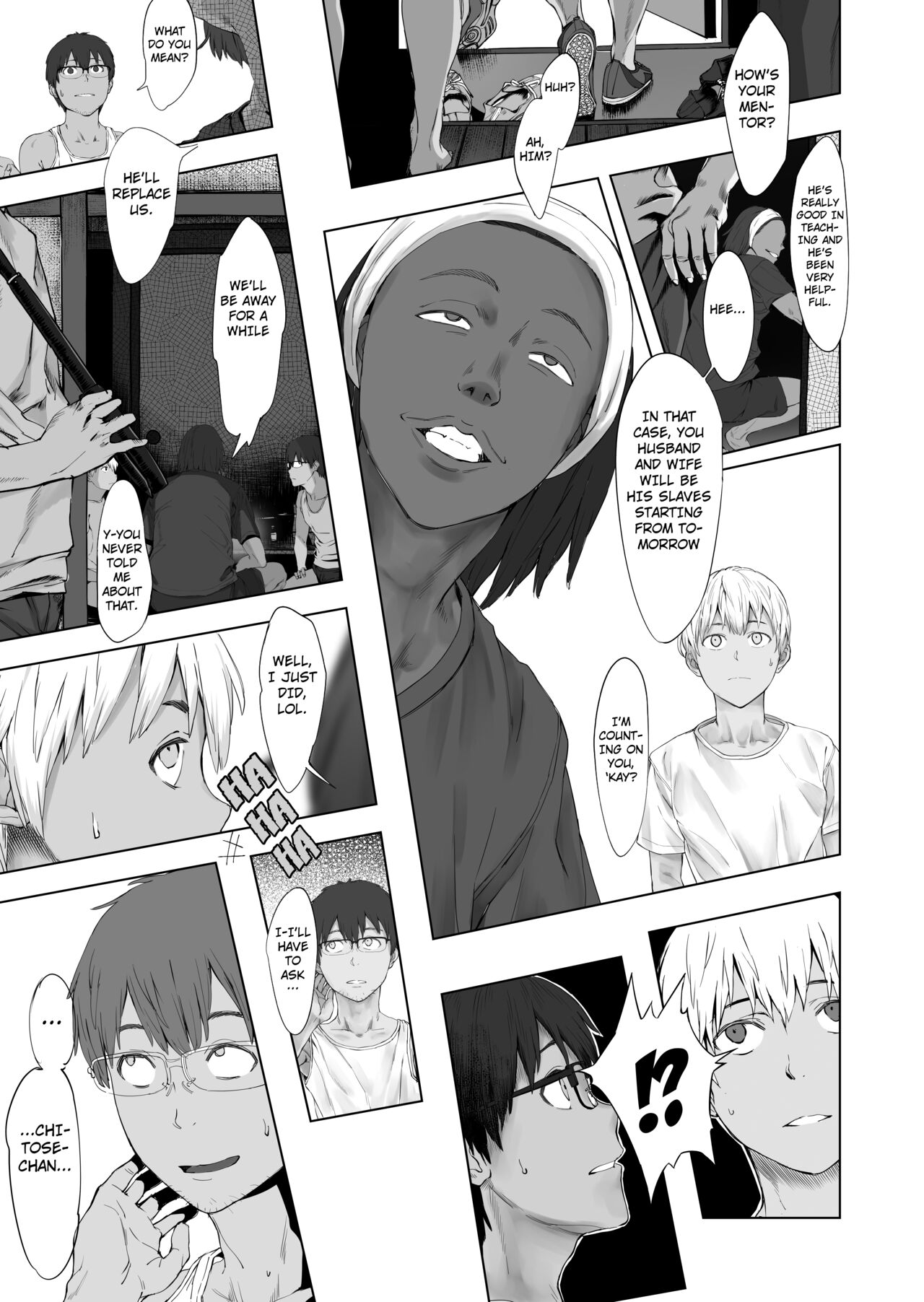 [oilan (Yamada Tarou)]Fuufu to Yavai Yatsura to Gakusei to | A Married Couple, Ruffians, and a Student[English] [Kuraudo] [Digital] Page 29