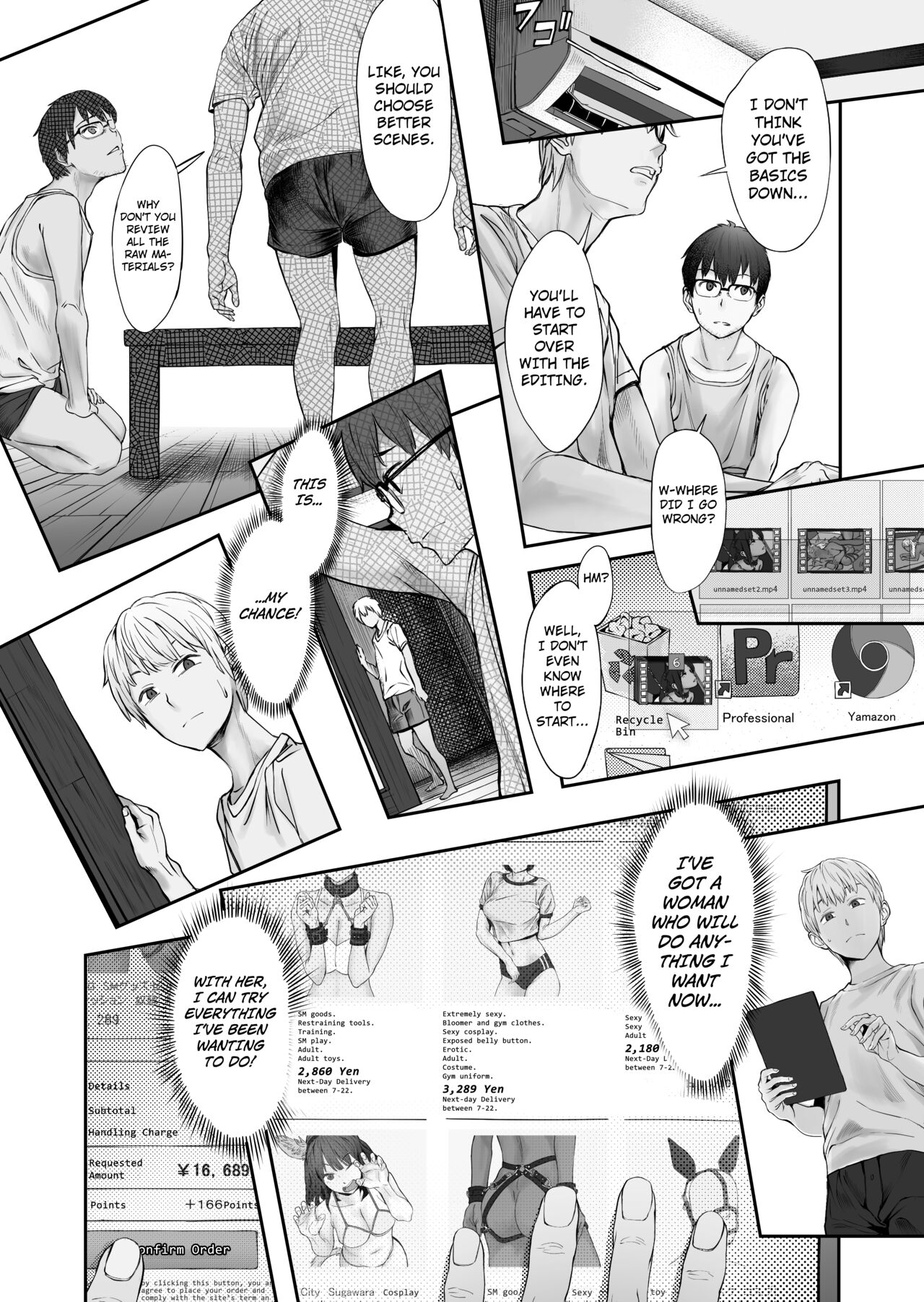 [oilan (Yamada Tarou)]Fuufu to Yavai Yatsura to Gakusei to | A Married Couple, Ruffians, and a Student[English] [Kuraudo] [Digital] Page 38