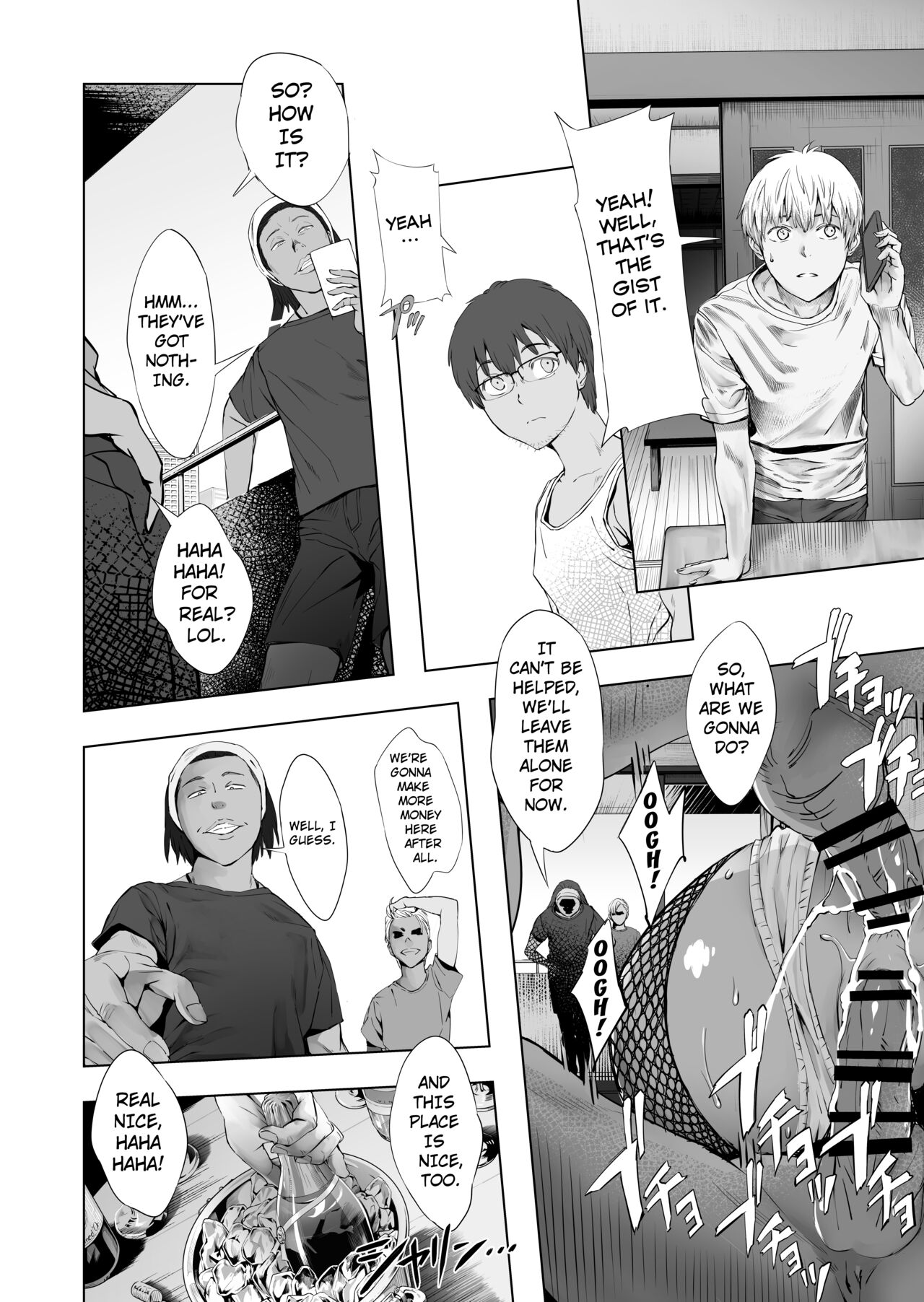 [oilan (Yamada Tarou)]Fuufu to Yavai Yatsura to Gakusei to | A Married Couple, Ruffians, and a Student[English] [Kuraudo] [Digital] Page 52