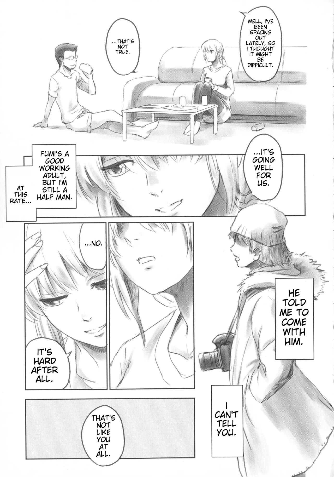 [Mashiraga Aki]FORK IN THE ROAD[English] [Incomplete] Page 19
